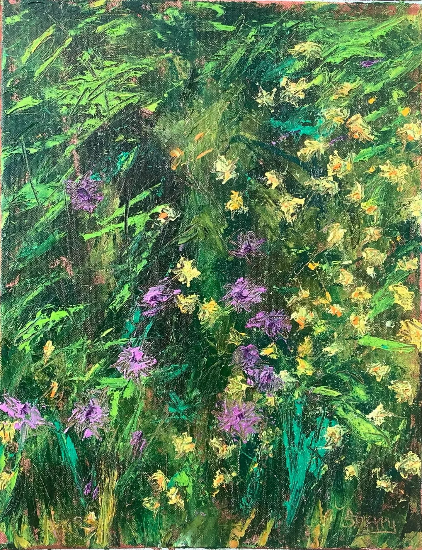 ‘Rebirth’ 14”x18” oil 