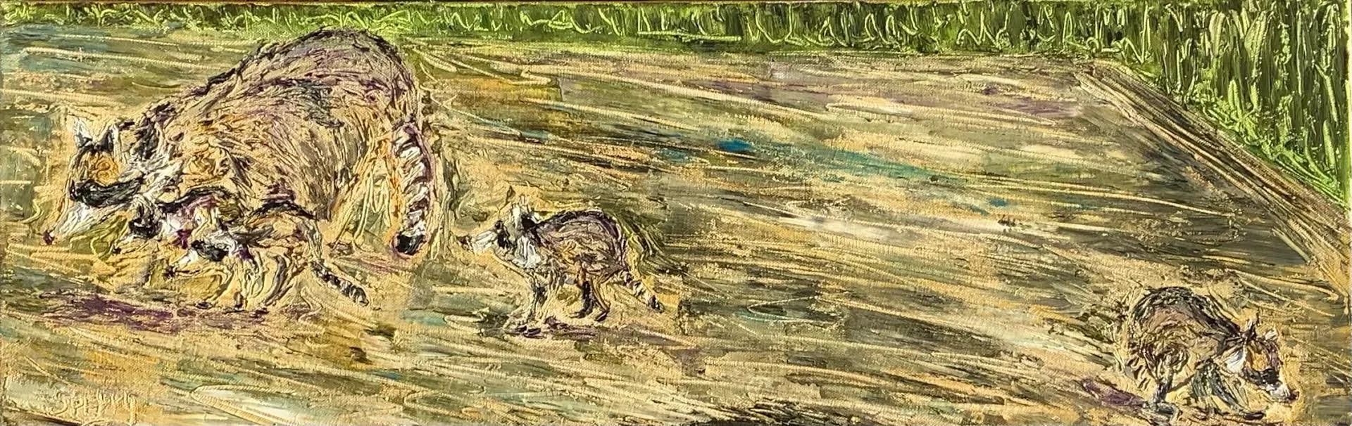 Misfit 30"x10" oil