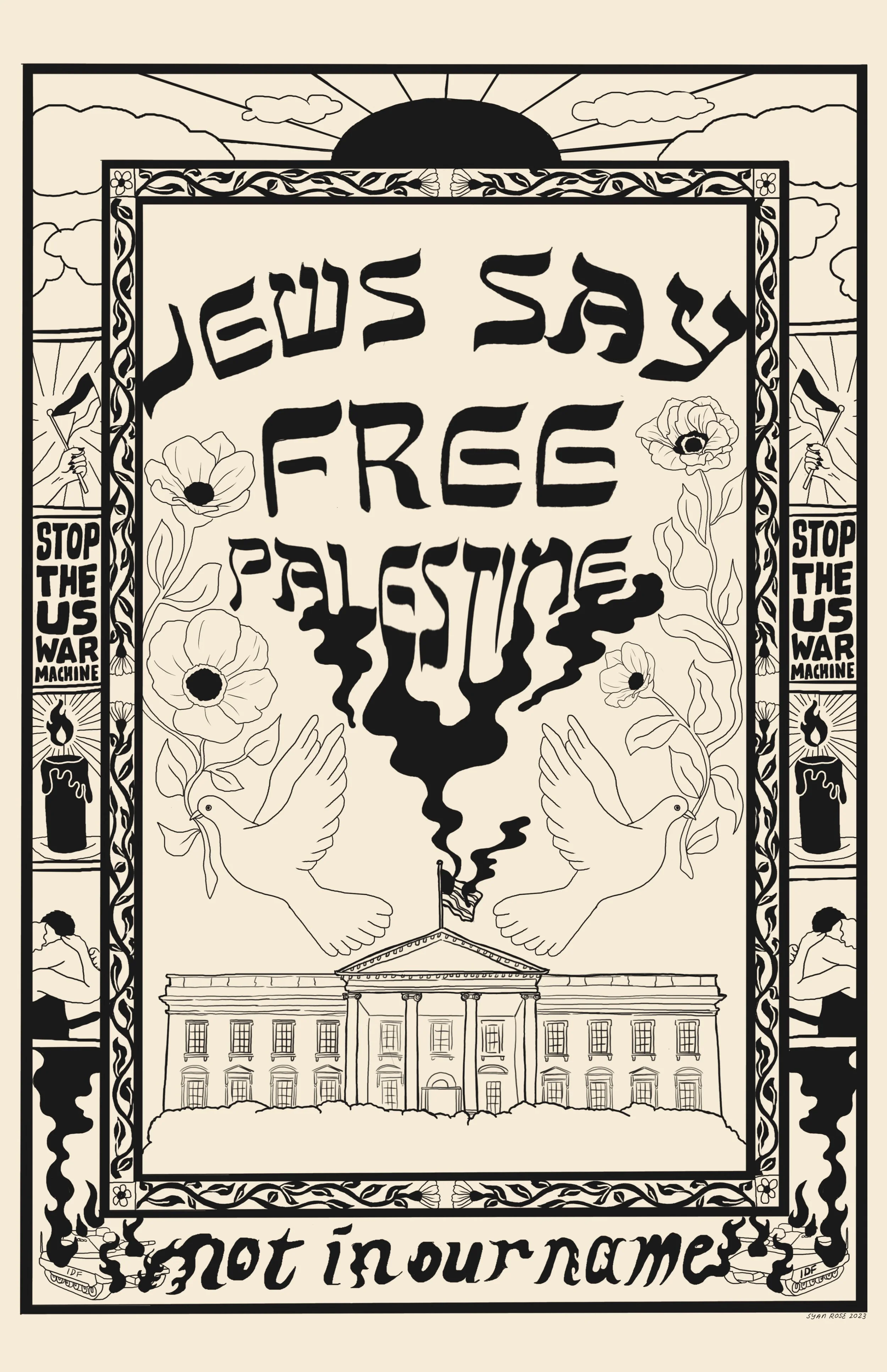 JEWS SAY FREE PALESTINE