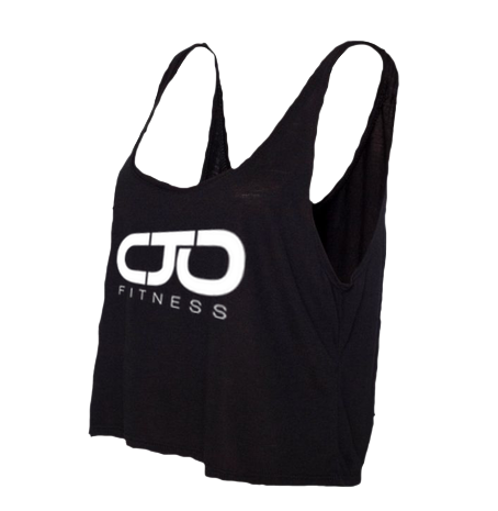 Flowy Box Womens Heather Black.png