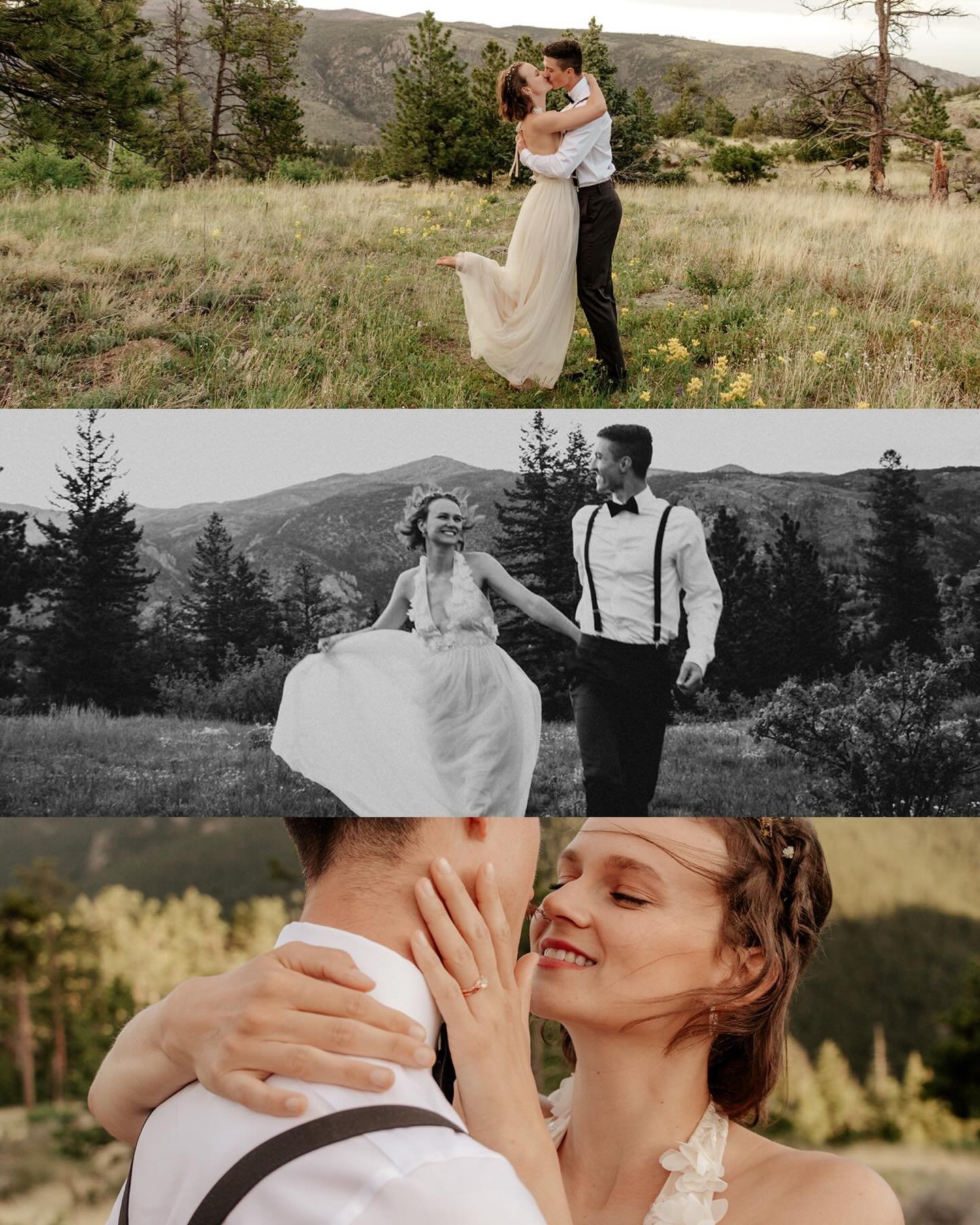 People drift in and out of our lives like clouds over these mountains, but I&rsquo;m still so thankful our stories met here. This sun-soaked afternoon we danced in the wildflowers, promised forever under a mountain sky, and gave us endless memories i