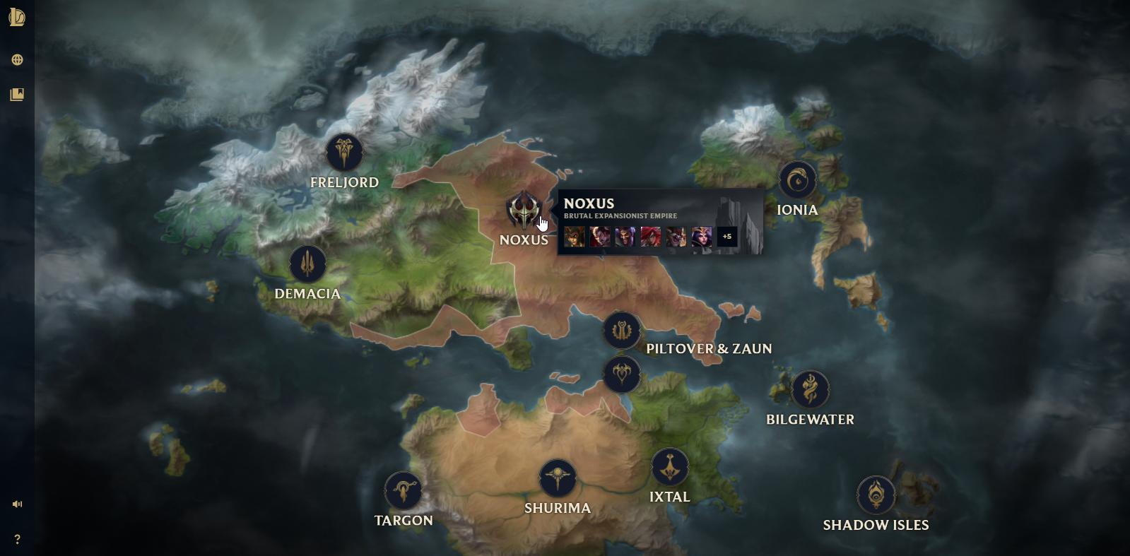 Riot release League of Legends interactive lore world map