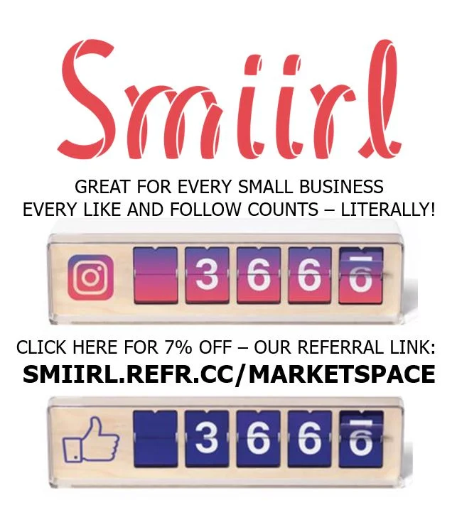 Marketspace Vendor Events Social Media Counter