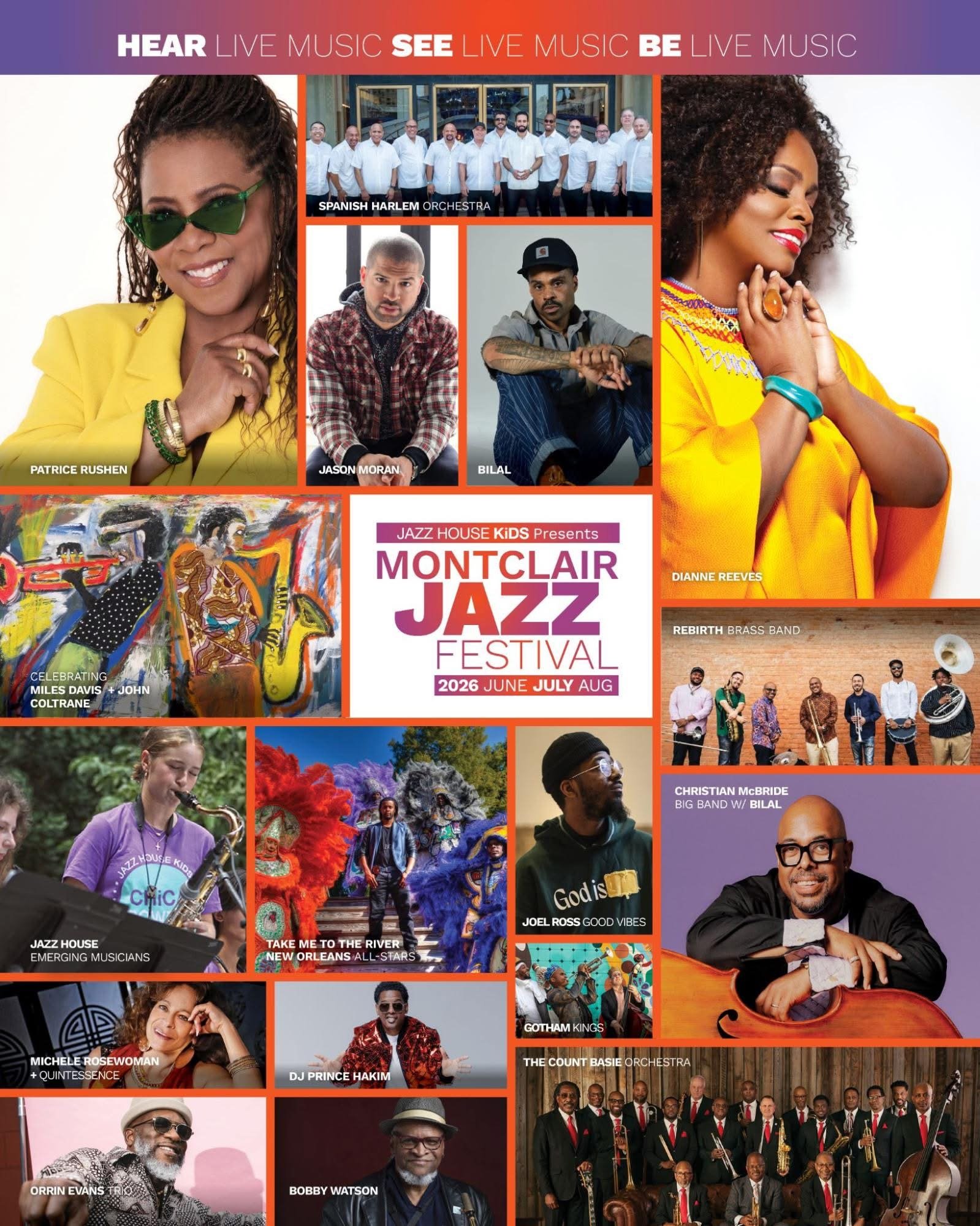 Montclair Jazz Festival Downtown Jamboree 2026 Premium
