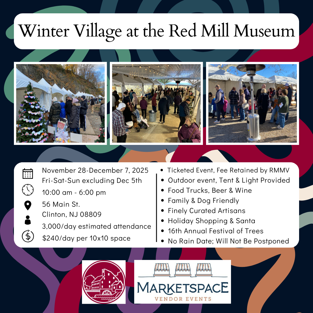 Winter Village at the Red Mill Museum 2025