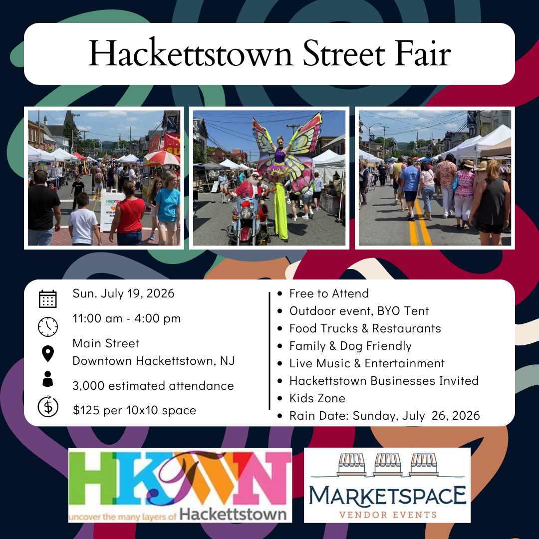 Hackettstown Street Fair 2026