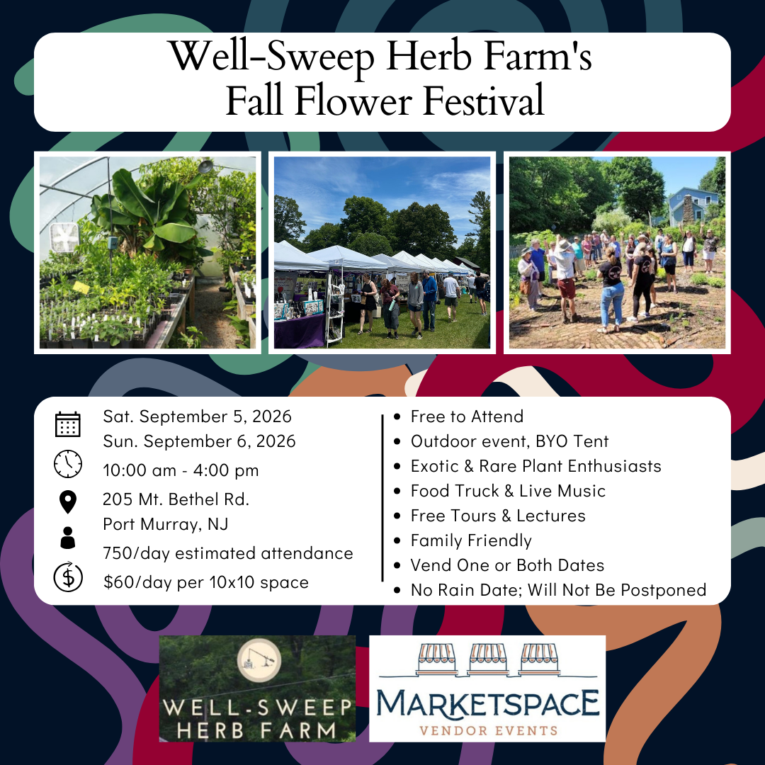 Well-Sweep Herb Farm's Fall Flower Festival 2026