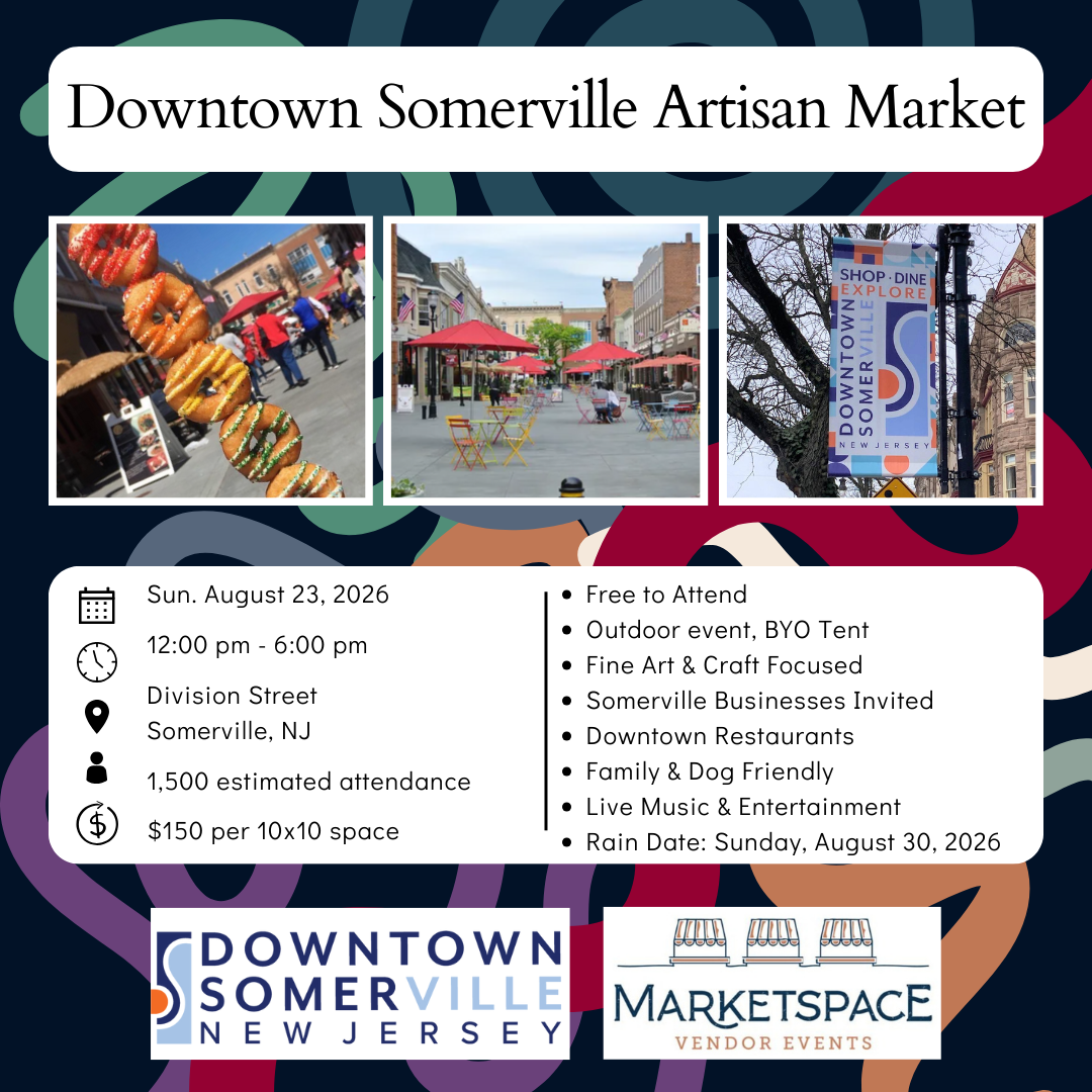 Downtown Somerville Artisan Market 2026