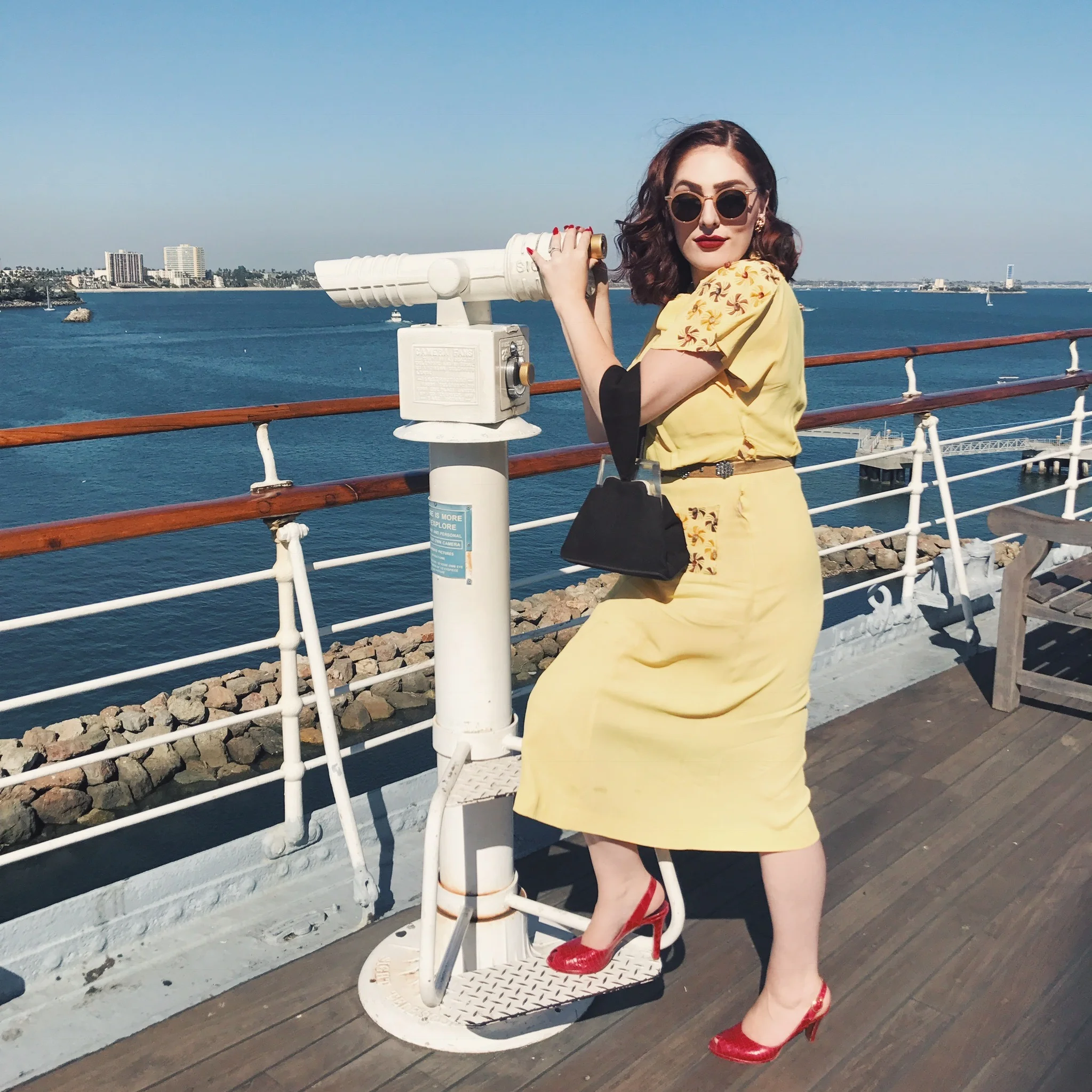 Deck of the Queen Mary
