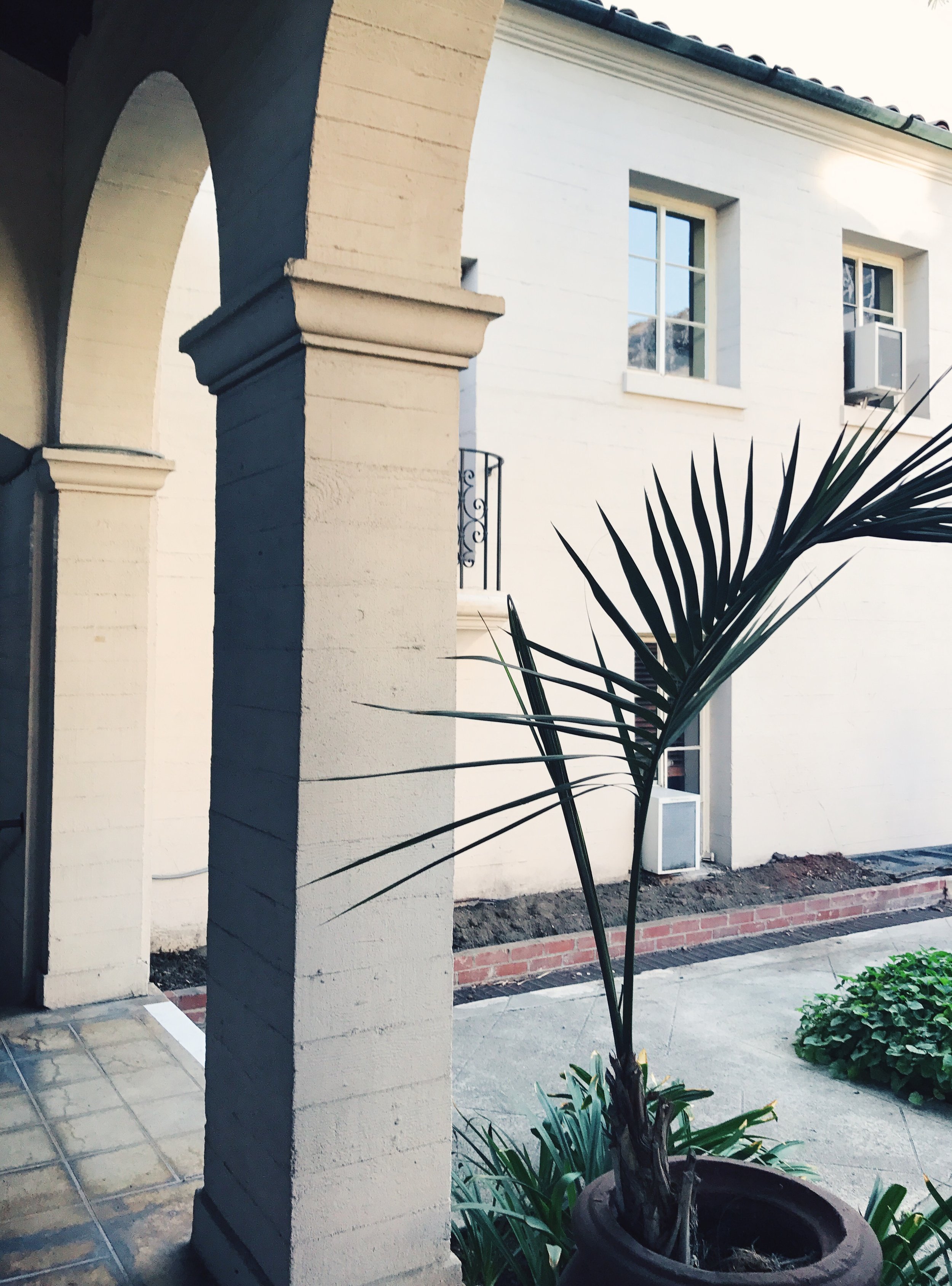 Courtyard at the Ebell Clubhouse