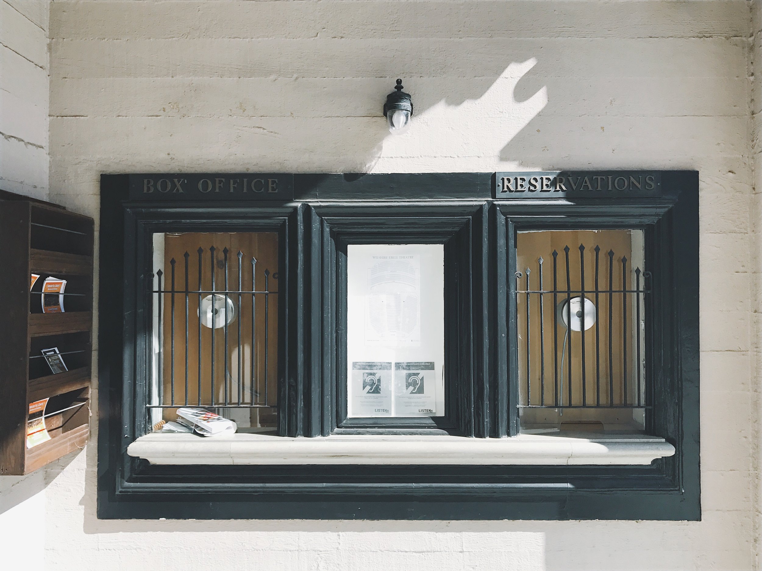Box Office at the Wilshire Ebell Theater