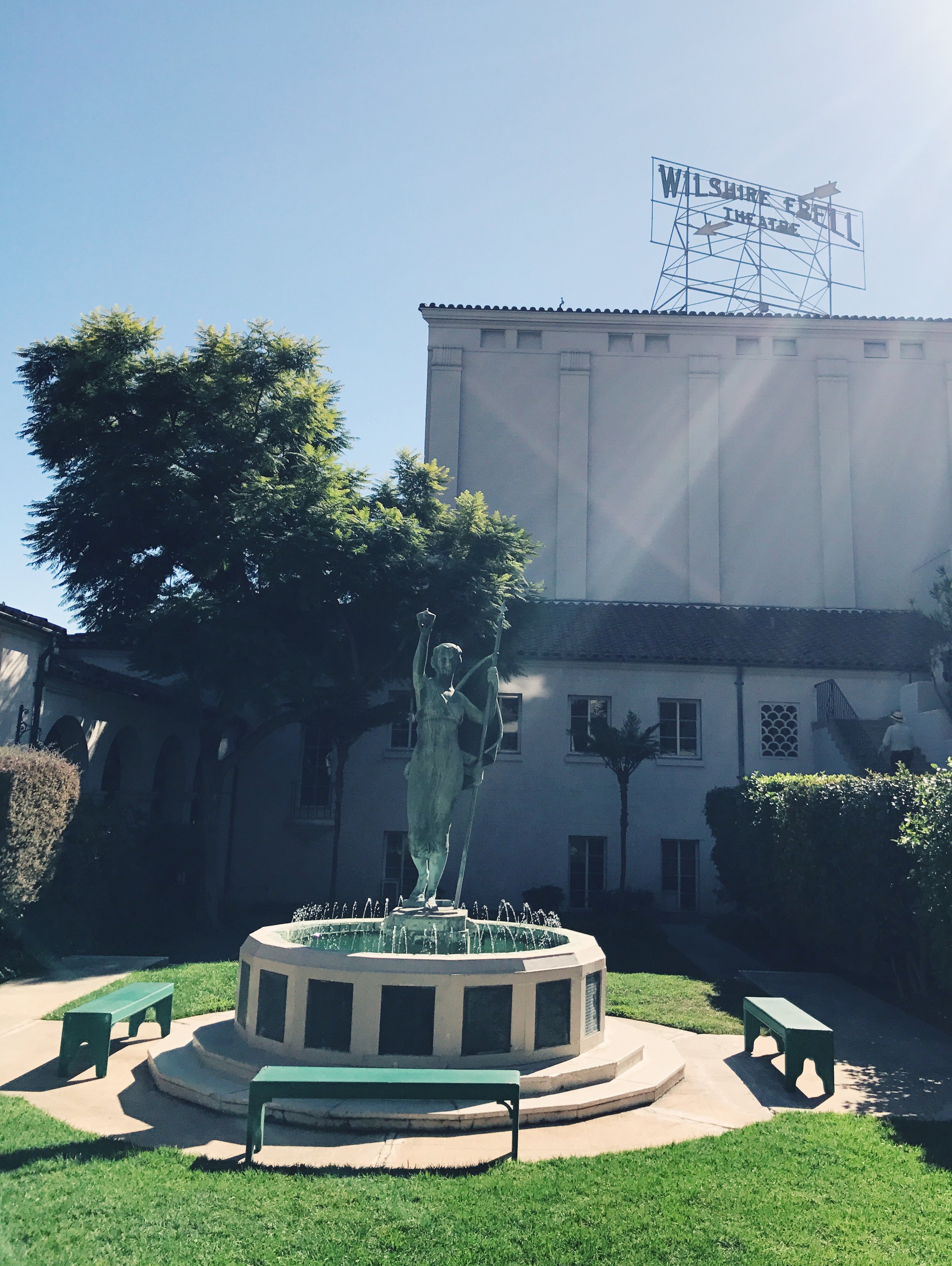 Courtyard at the Ebell Clubhouse