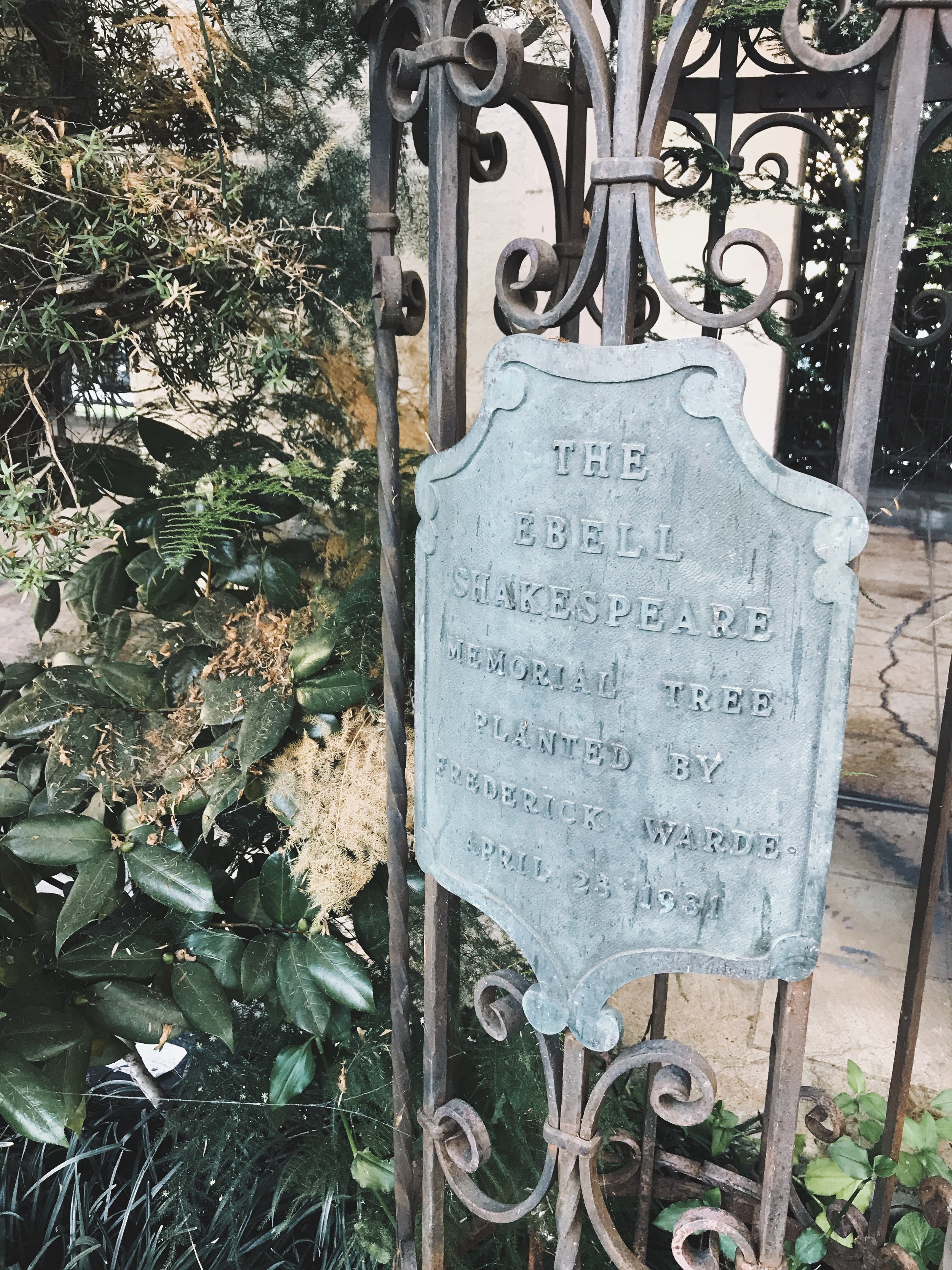 Courtyard at the Ebell Clubhouse