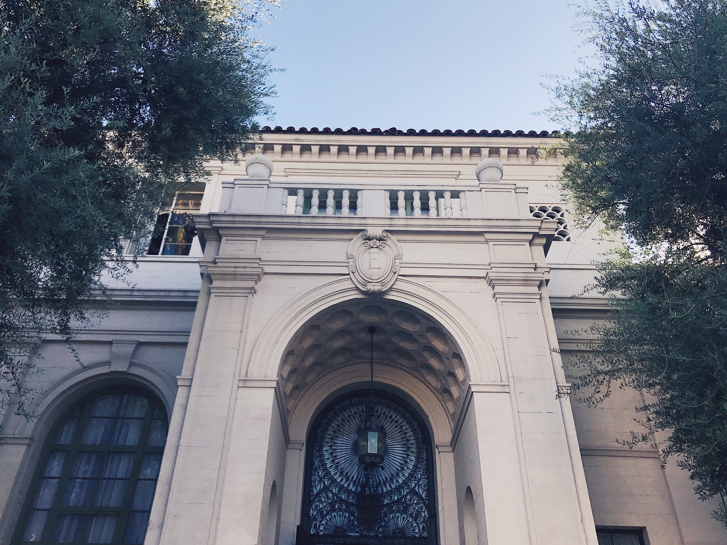 Entrance to the Ebell Clubhouse