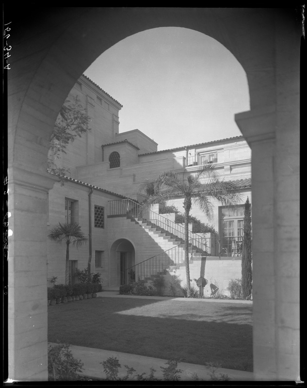 Courtyard at the Ebell Clubhouse