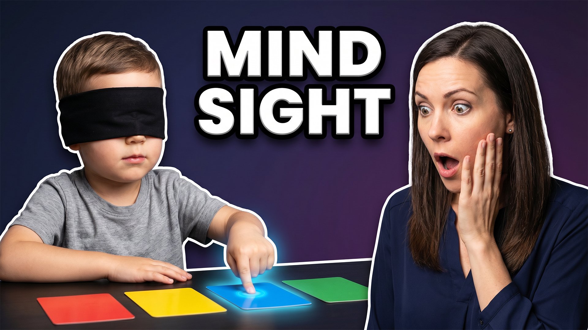 Training Kids To See While Blindfolded with Edith Ubuntu Chan