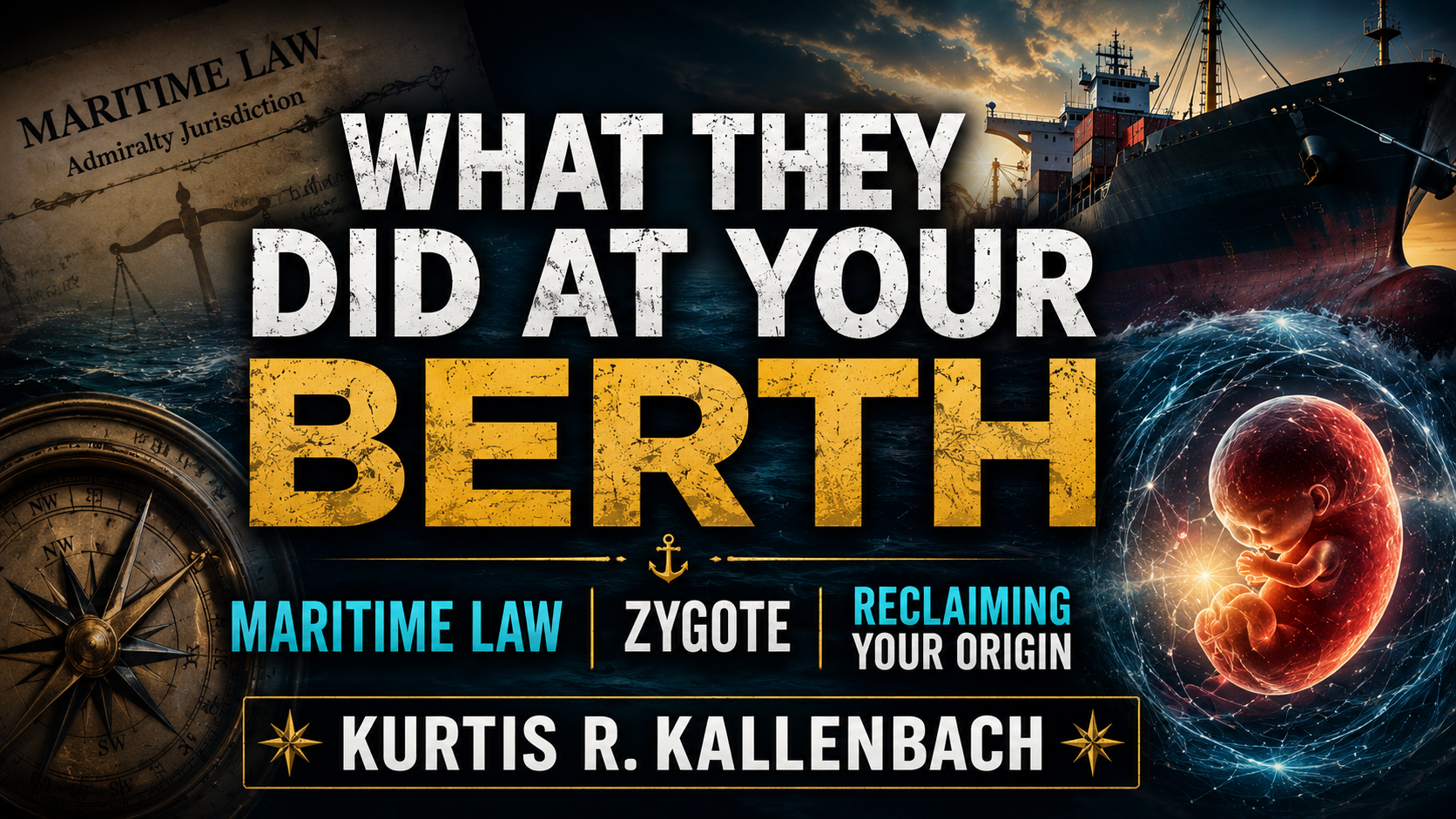 Kurtis R. Kallenbach: What They Did at Your Berth — Maritime Law, Zygote &amp; Reclaiming Your Origin
