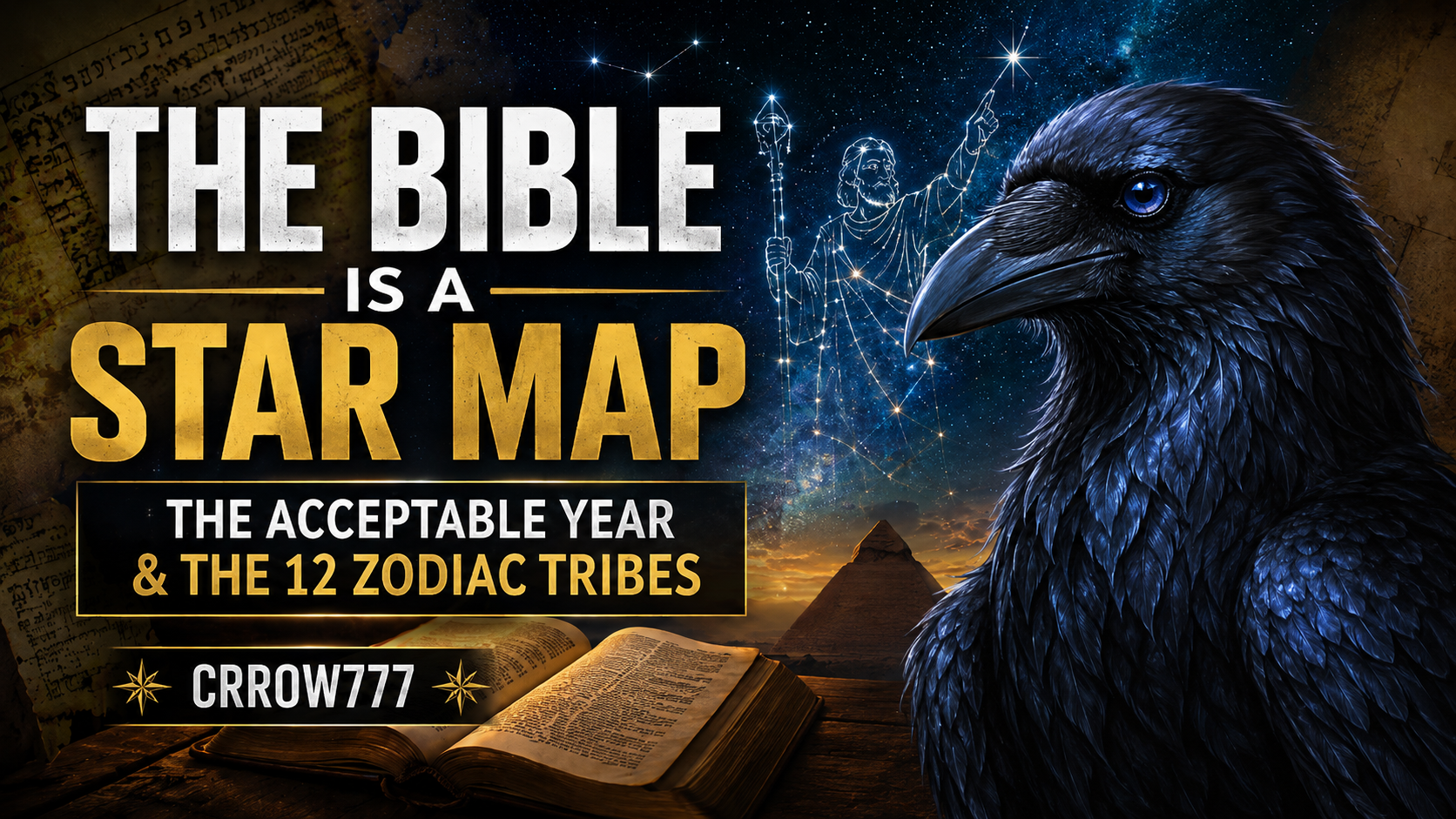 Crrow777: The Bible Is a Star Map, the Acceptable Year and the 12 Zodiac Tribes