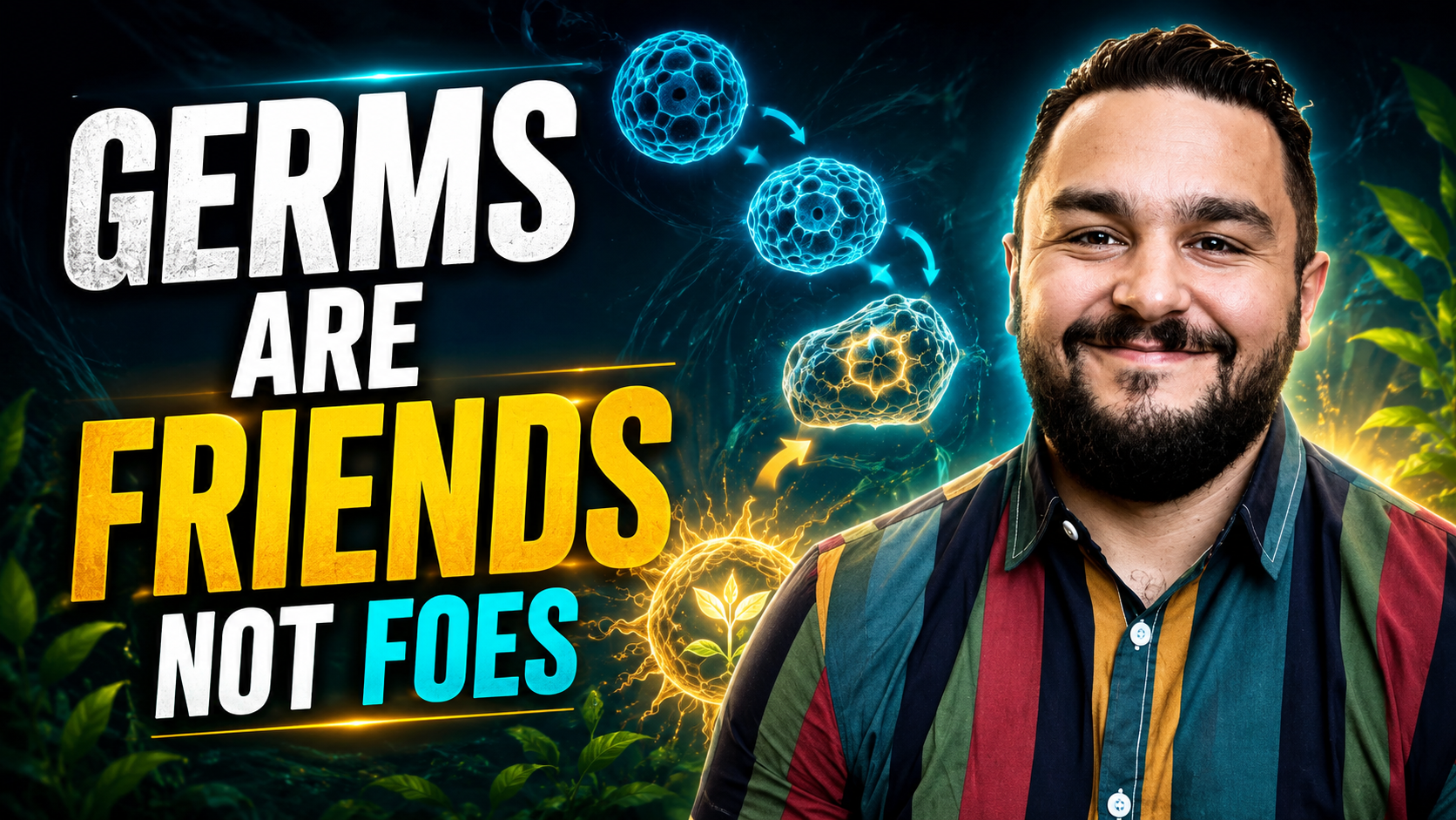 Germs Are Friends Not Foes: Terrain Medicine and Pleomorphism | Jacob Diaz (Undercover Virologist)