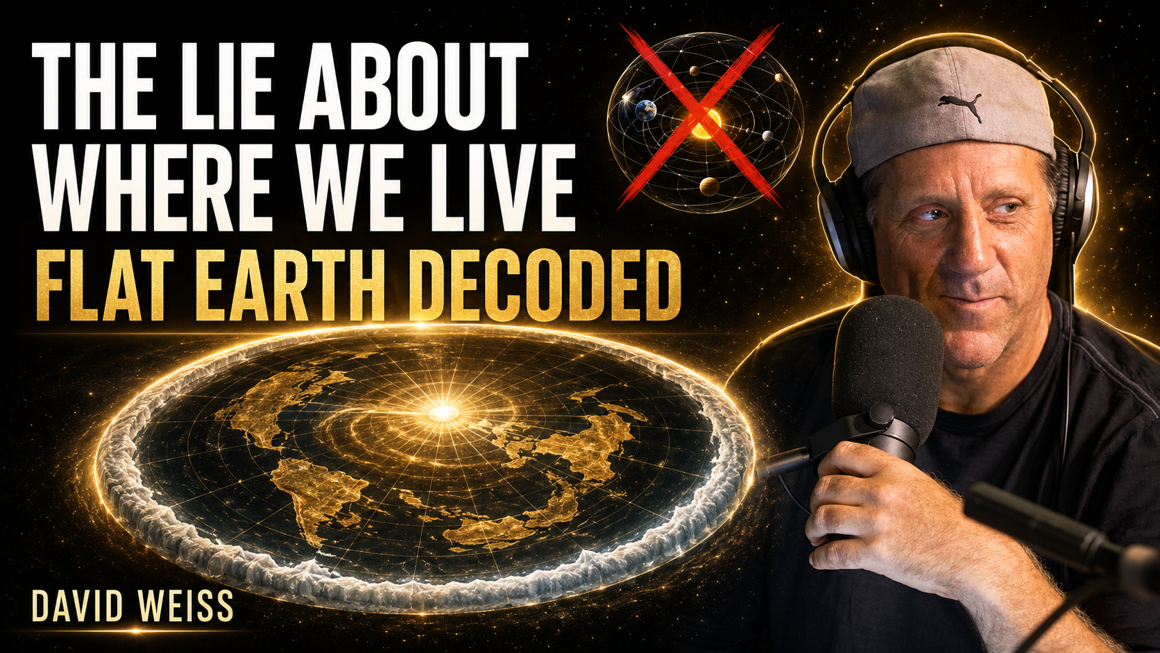 It's Not the Shape, It's the Lie: Flat Earth Decoded | David Weiss