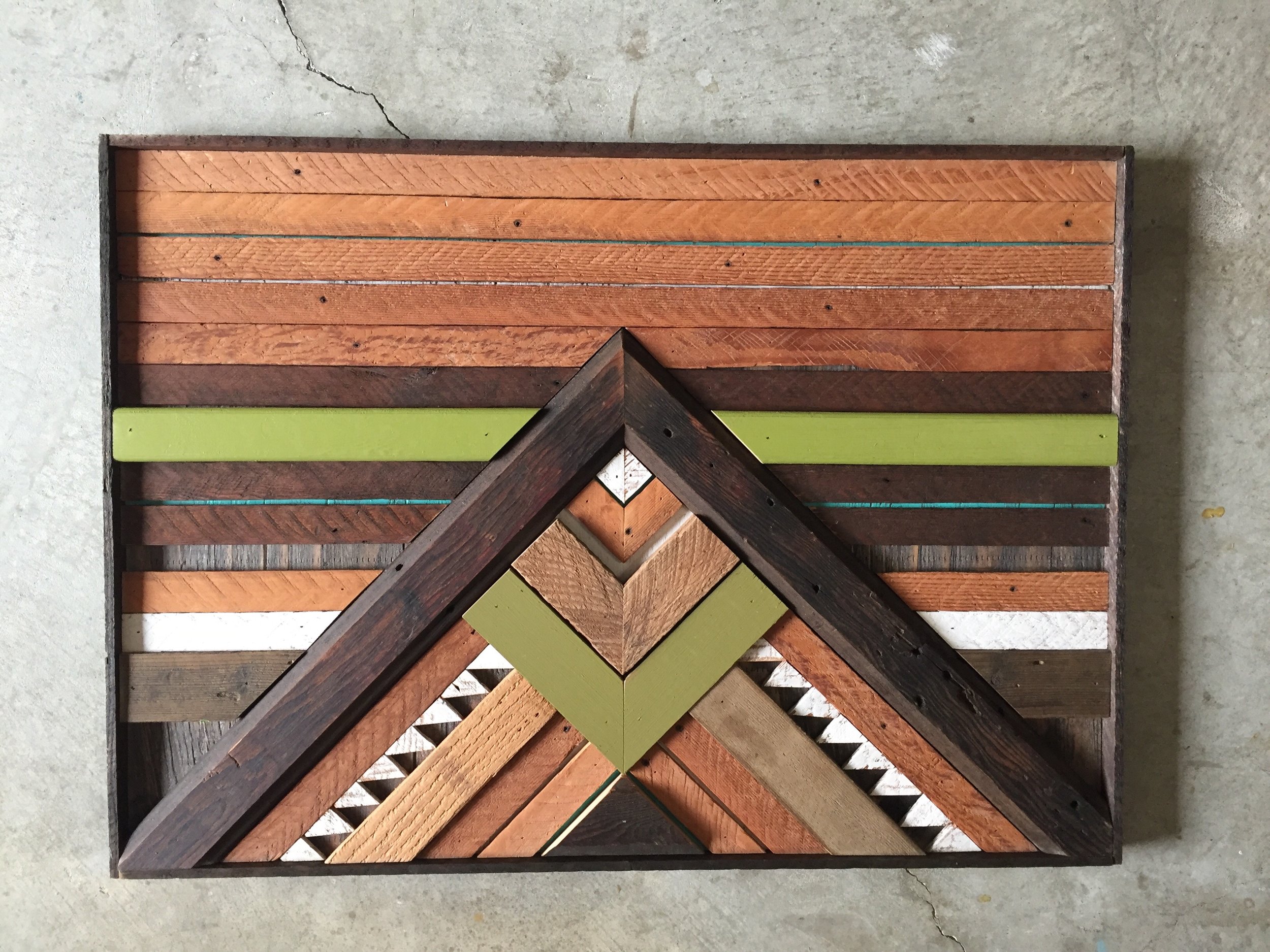 HK 123 - Aztec Mountain $390 - SOLD