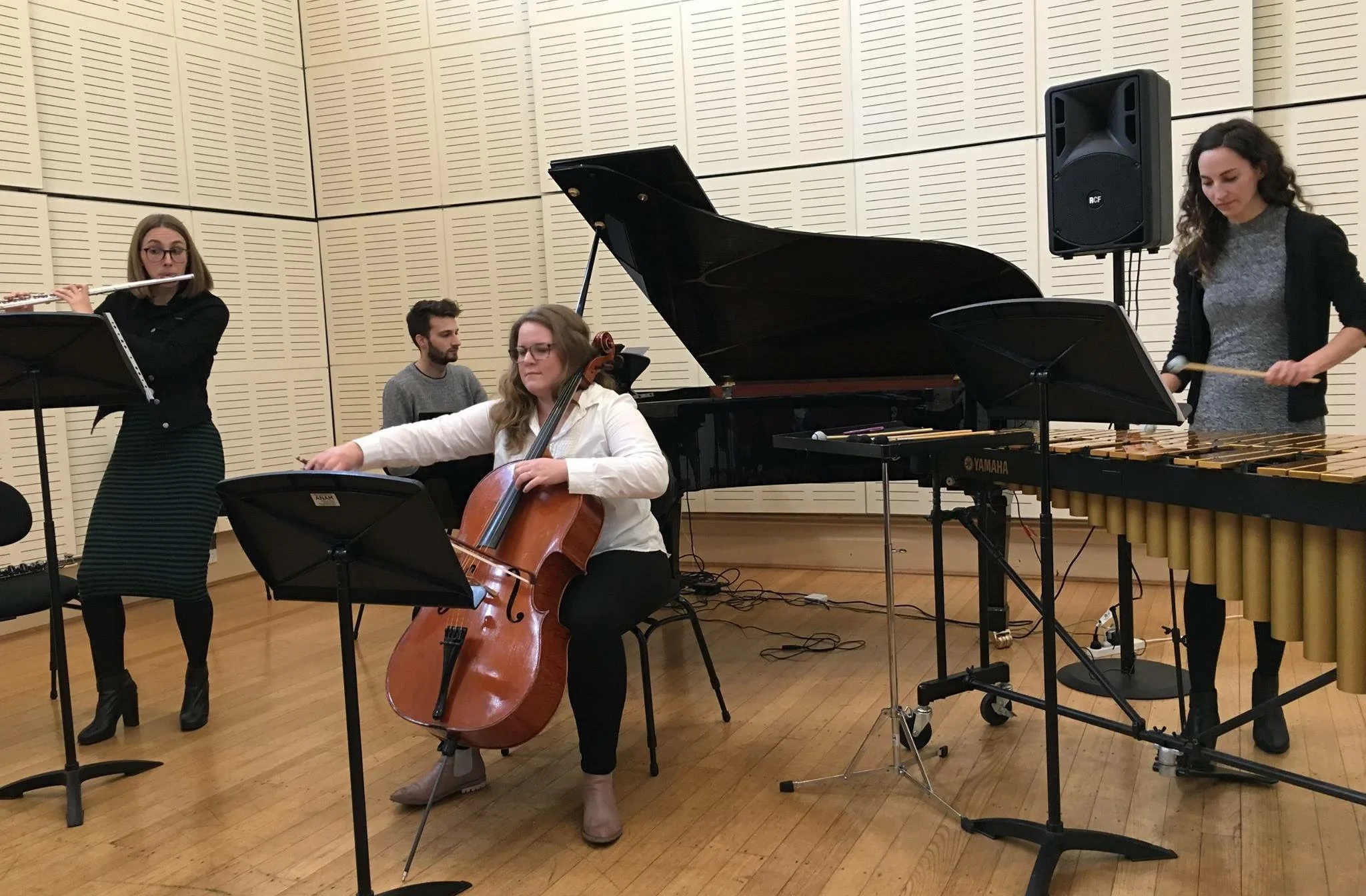IMAGE FROM THE CAMPAIGN LAUNCH AT THE AUSTRALIAN NATIONAL ACADEMY OF MUSIC, August 13th 2017