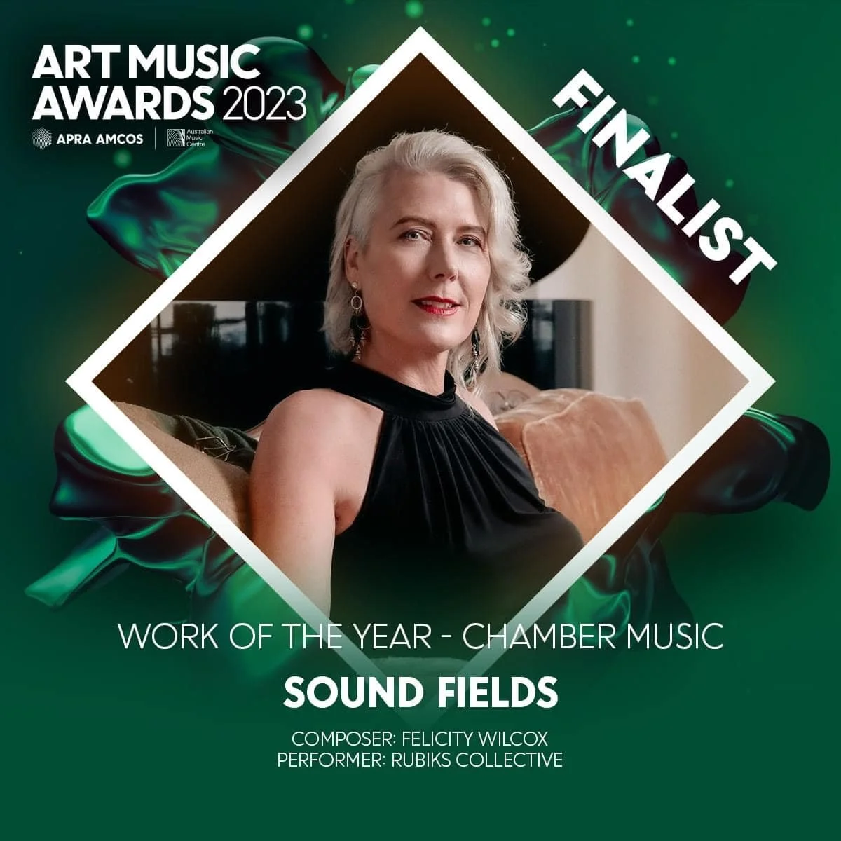 Art Music Awards - Sound Fields by Felicity Wilcox (2021 Pythia Winner)