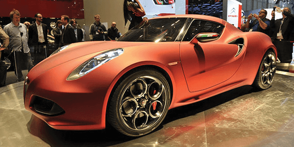 Alfa Romeo 4C | Image Source: Newspress