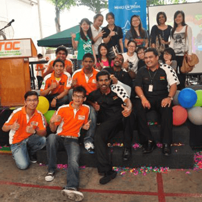 Charity Carnival with the support of Make-A-Wish Foundation