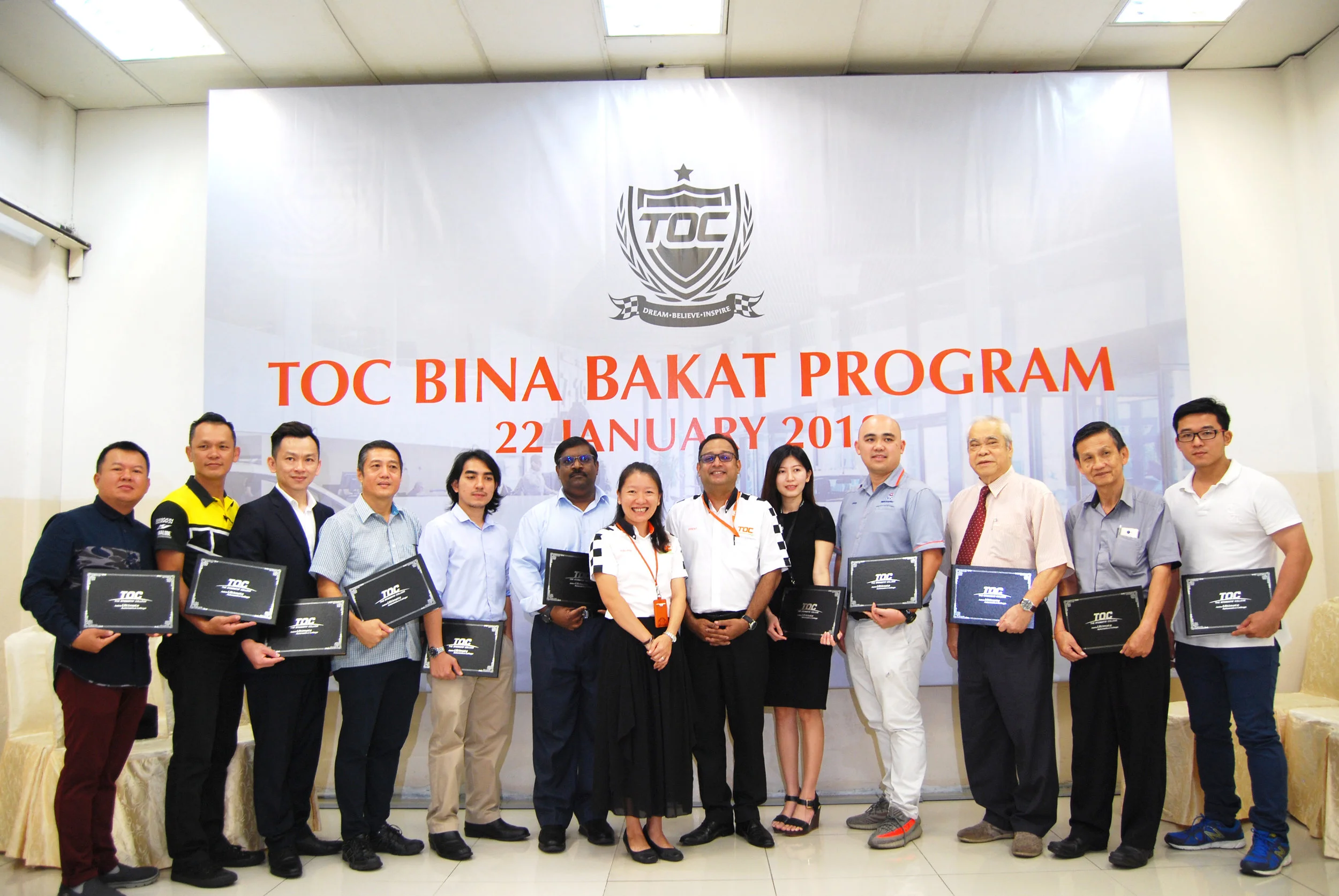 Kolej Automotif TOC Melahirkan Tenaga Kerja Mahir Melalui Program Bina Bakat TOC