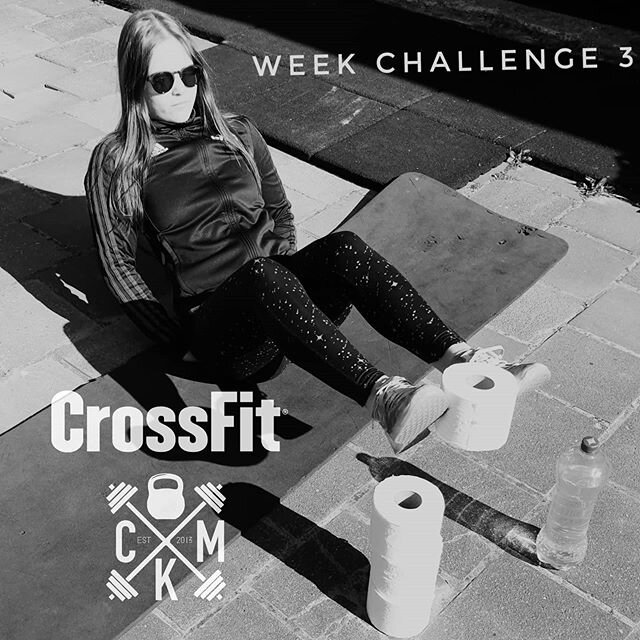 Challenge week 3 #quarantine
Let's have great posts of you and nice movies
Send your score and movie for a nice price of #CKM
ALL YOU NEED IS #TOILETPAPER

https://youtu.be/T8yvUqyFNrE

#crossfitter #crossfitmotivation #crossfitters #cfforlife #cross