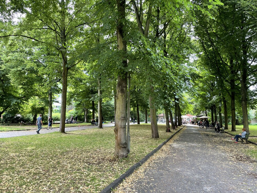 The gardens of Schloss Schönhausen