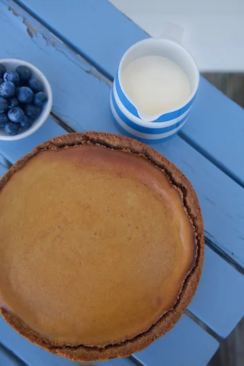 Baked Goats Cheesecake