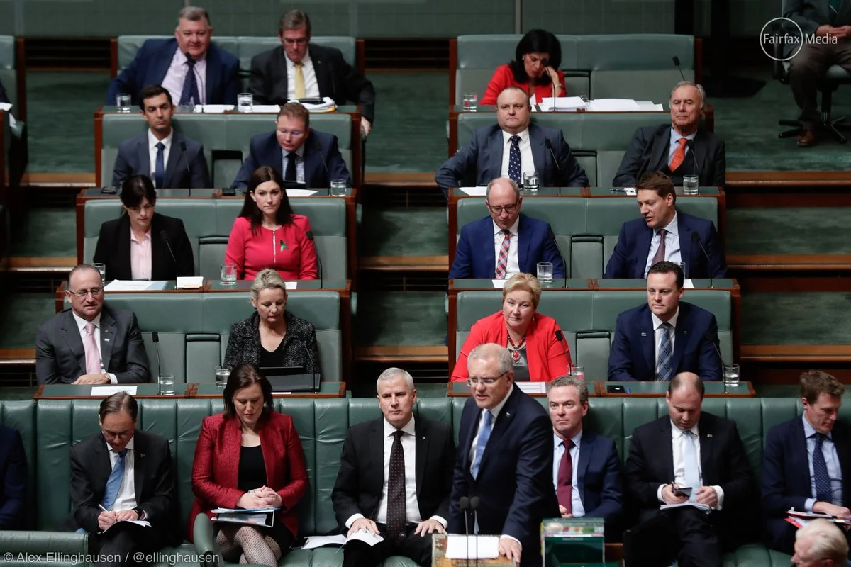 Liberal women wore red this week as a show of solidarity to focus attention on the cost to Australia of losing high performing female talent from the Liberal Party due to a toxic workplace culture.