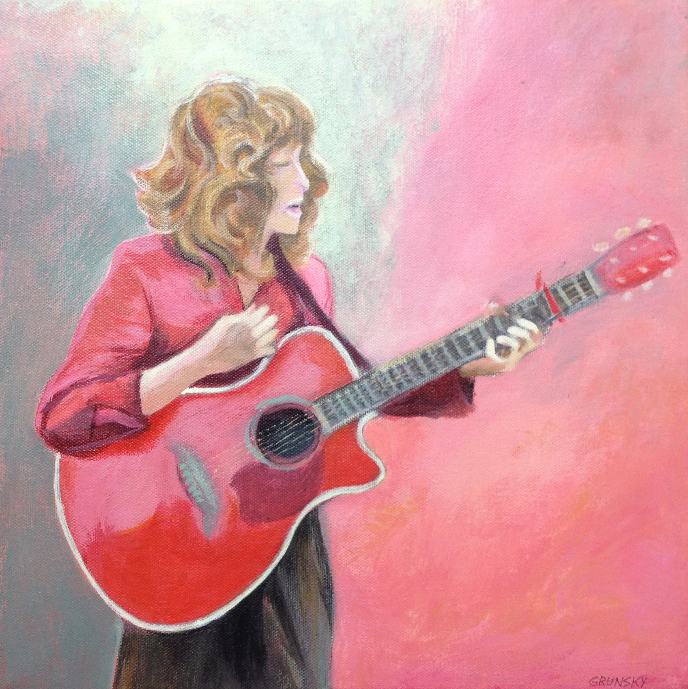 Red Guitar
