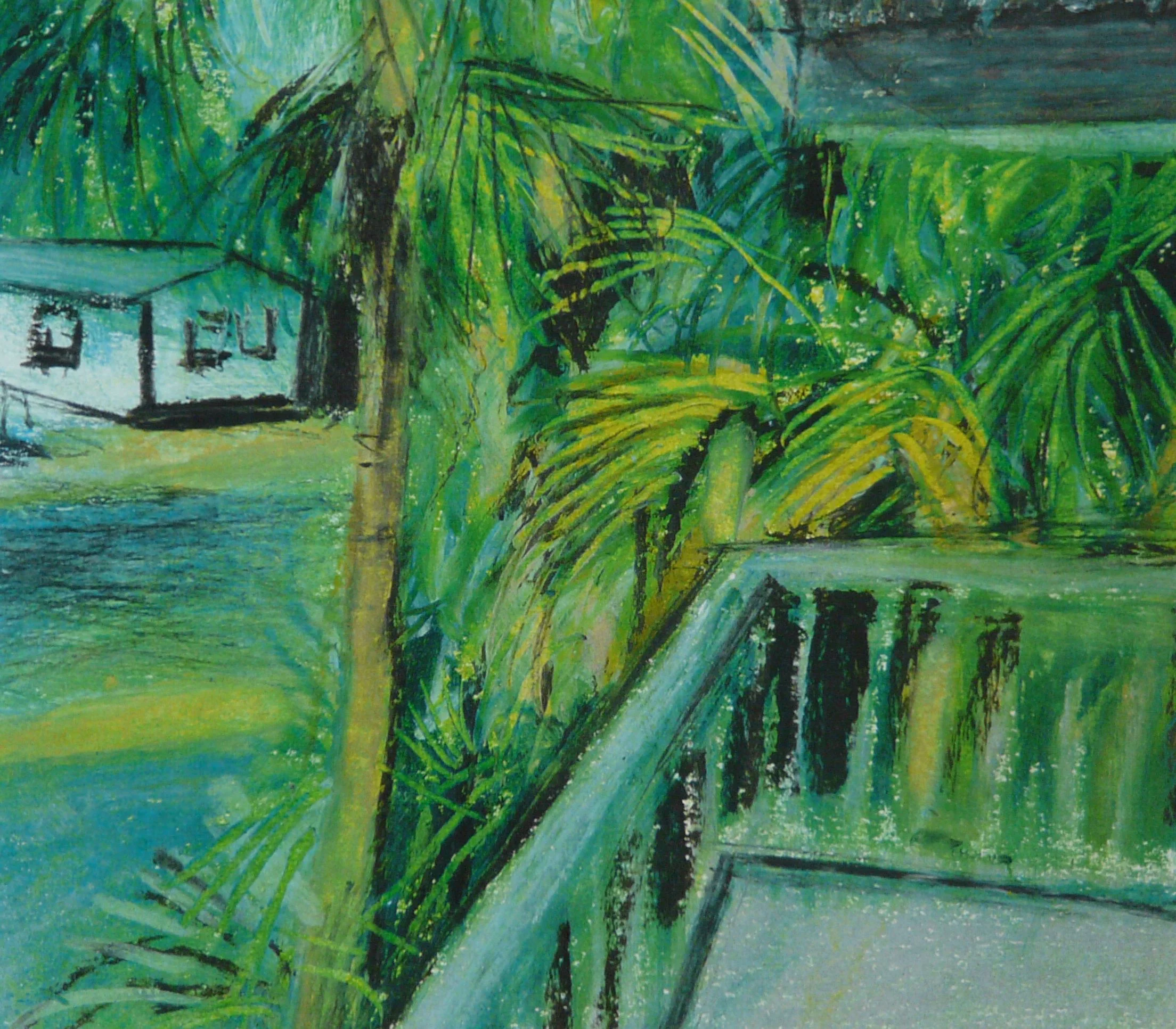 Balcony In Cedar Keys