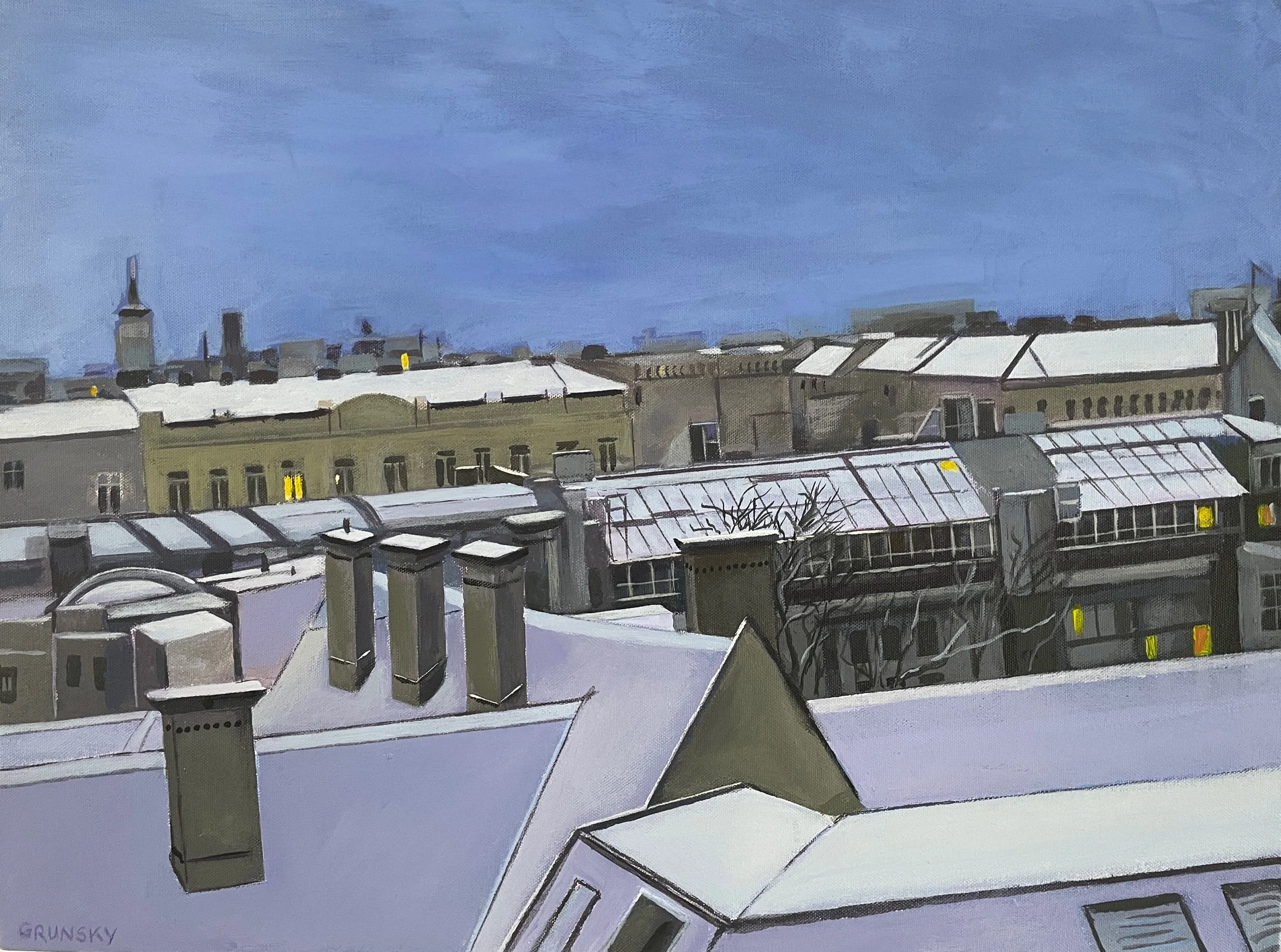 Winter Rooftops