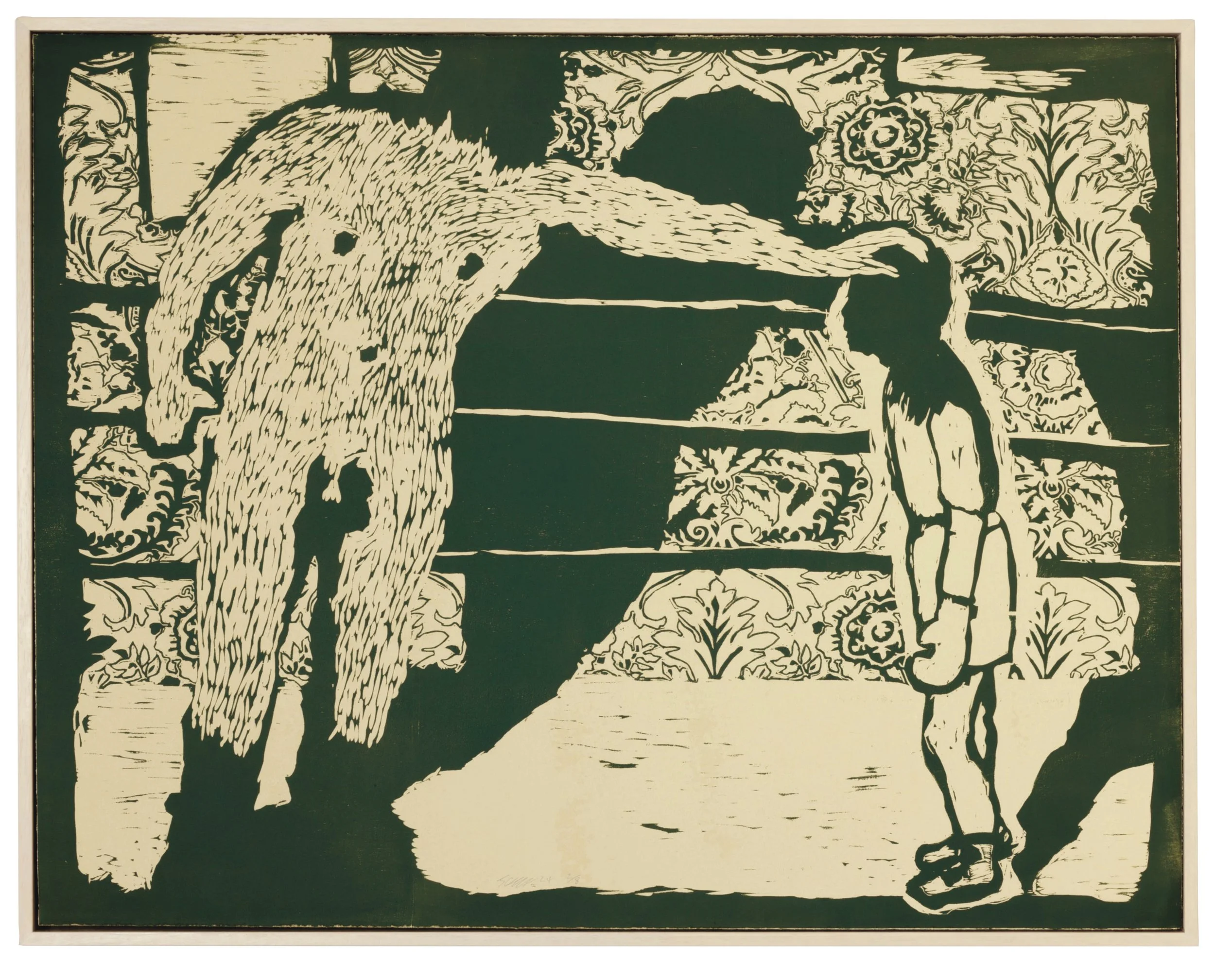Two Men Sparring