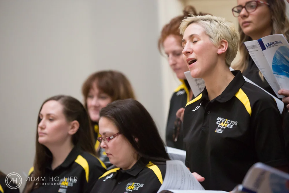 Help for Heroes asked me to come to their HQ in Wiltshire to photograph their choir.
