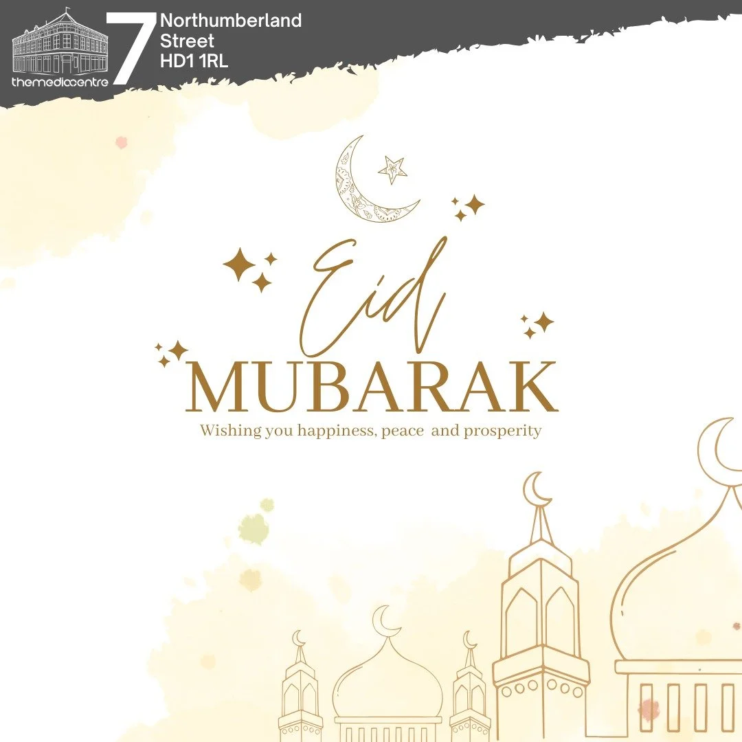 Wishing everyone celebrating a truly happy Eid, blessed with happiness and quality time with loved ones

#eidmubarak #eid #huddersifeld #themediacentre
