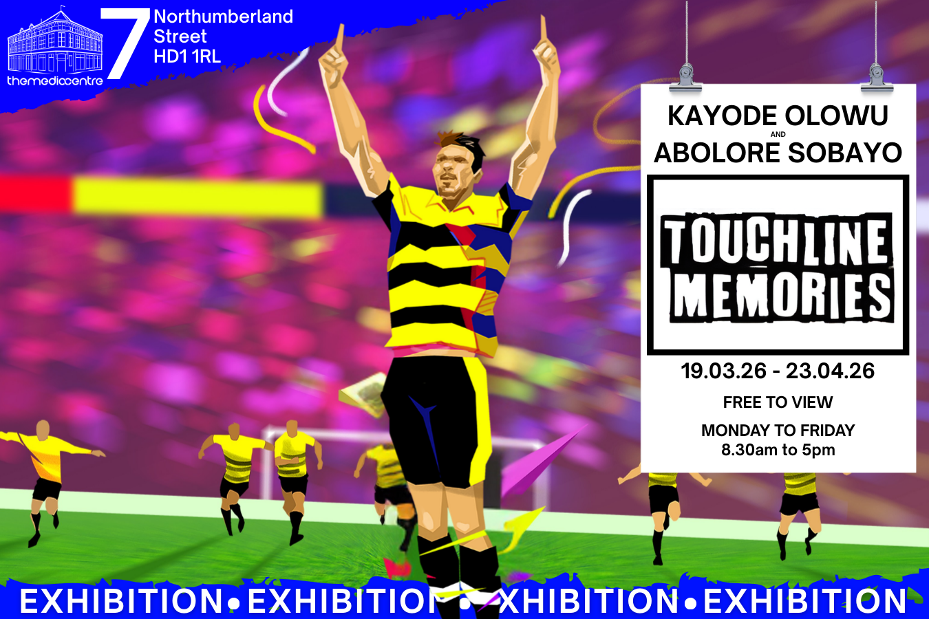Exhibition: Touchline Memories by Kayode Olowu and Abolore Sobayo