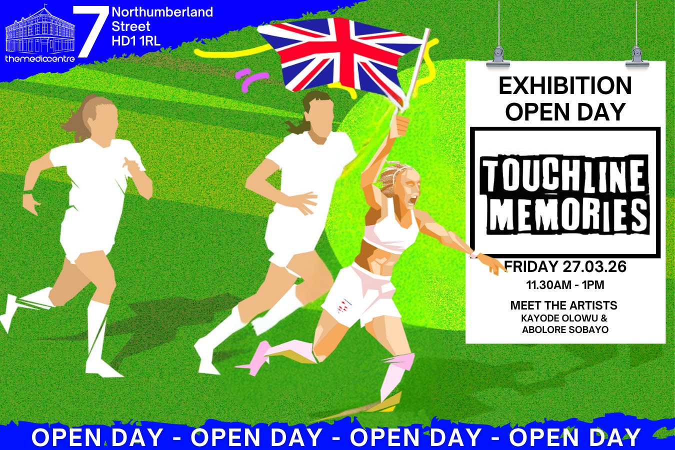 OPEN DAY:  Meet the Artists, Touchline Memories