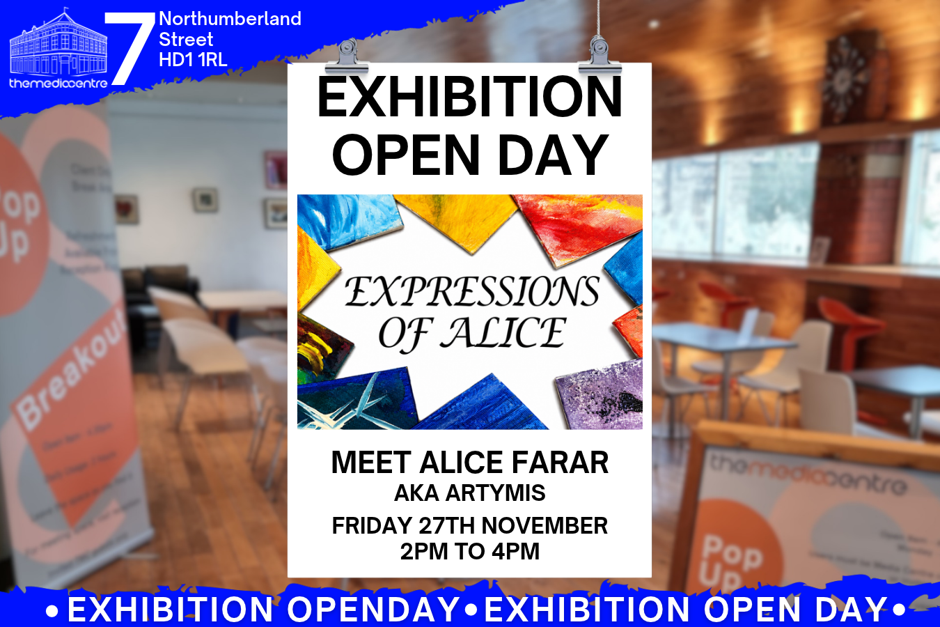 Meet the Artist: Expressions of Alice Exhibition