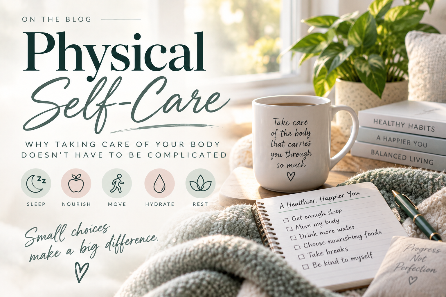 Physical Self-Care: Why Taking Care of Your Body Doesn’t Have to Be Complicated