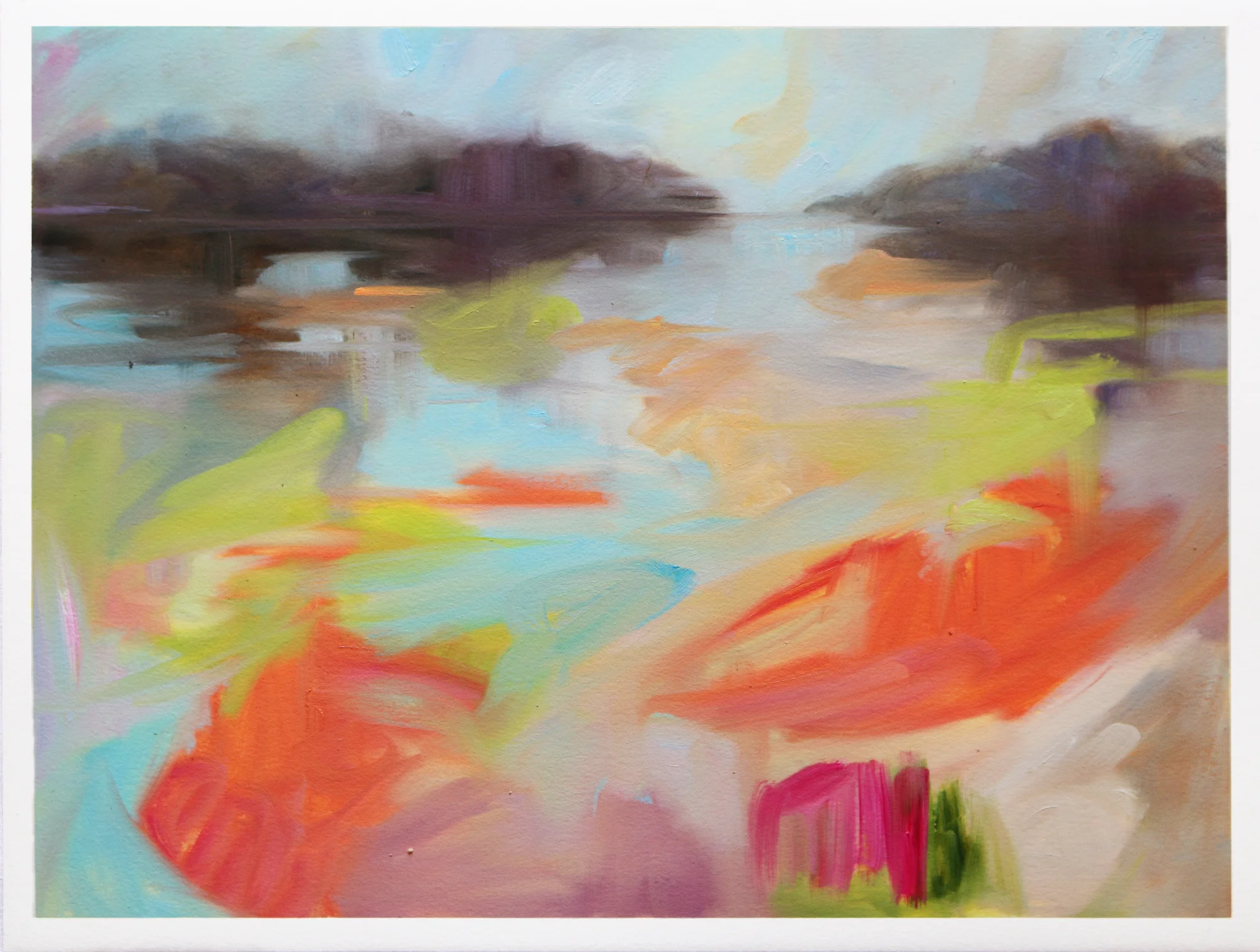 web Bridge Claire_Future Memory VIII_2015_oil on Arches cotton paper_31x41cm.jpg