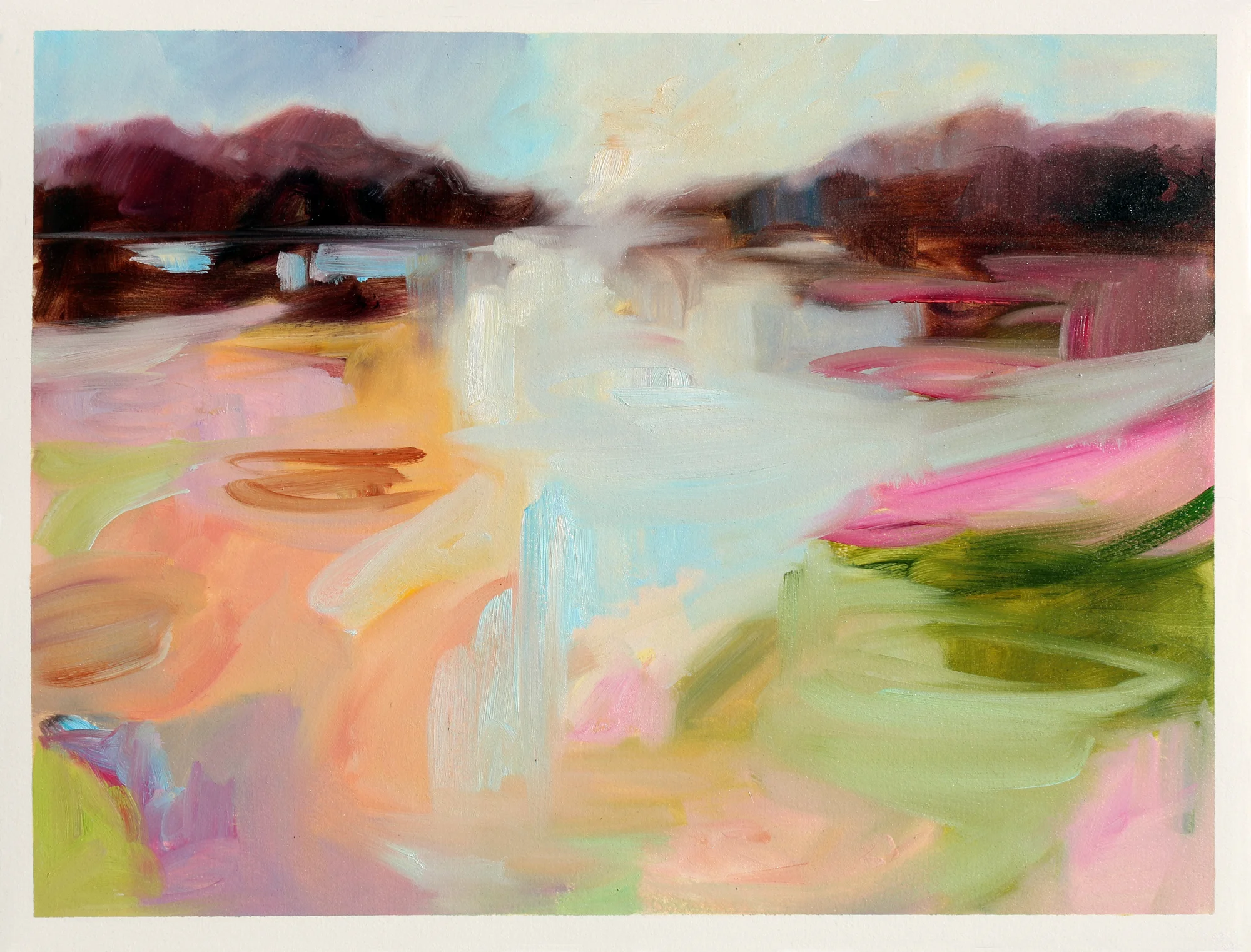 web Bridge Claire_Future Memory XIII_2015_oil on Arches cotton paper_31x41cm.jpg