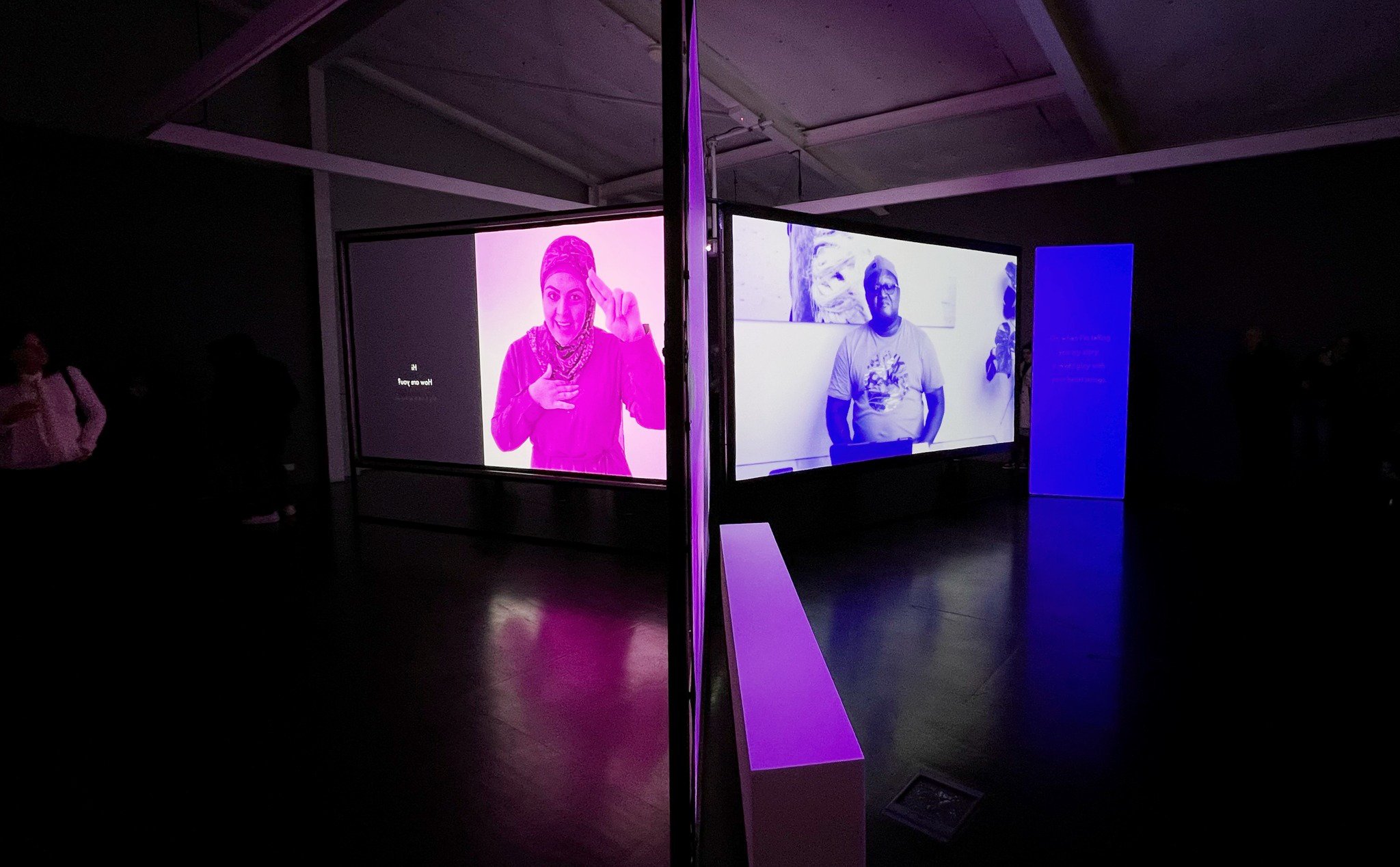 Claire BRidge -Chelle Destefano-What I Wish Id Told You-Mike Wilkins-WIWITY-install view.jpg