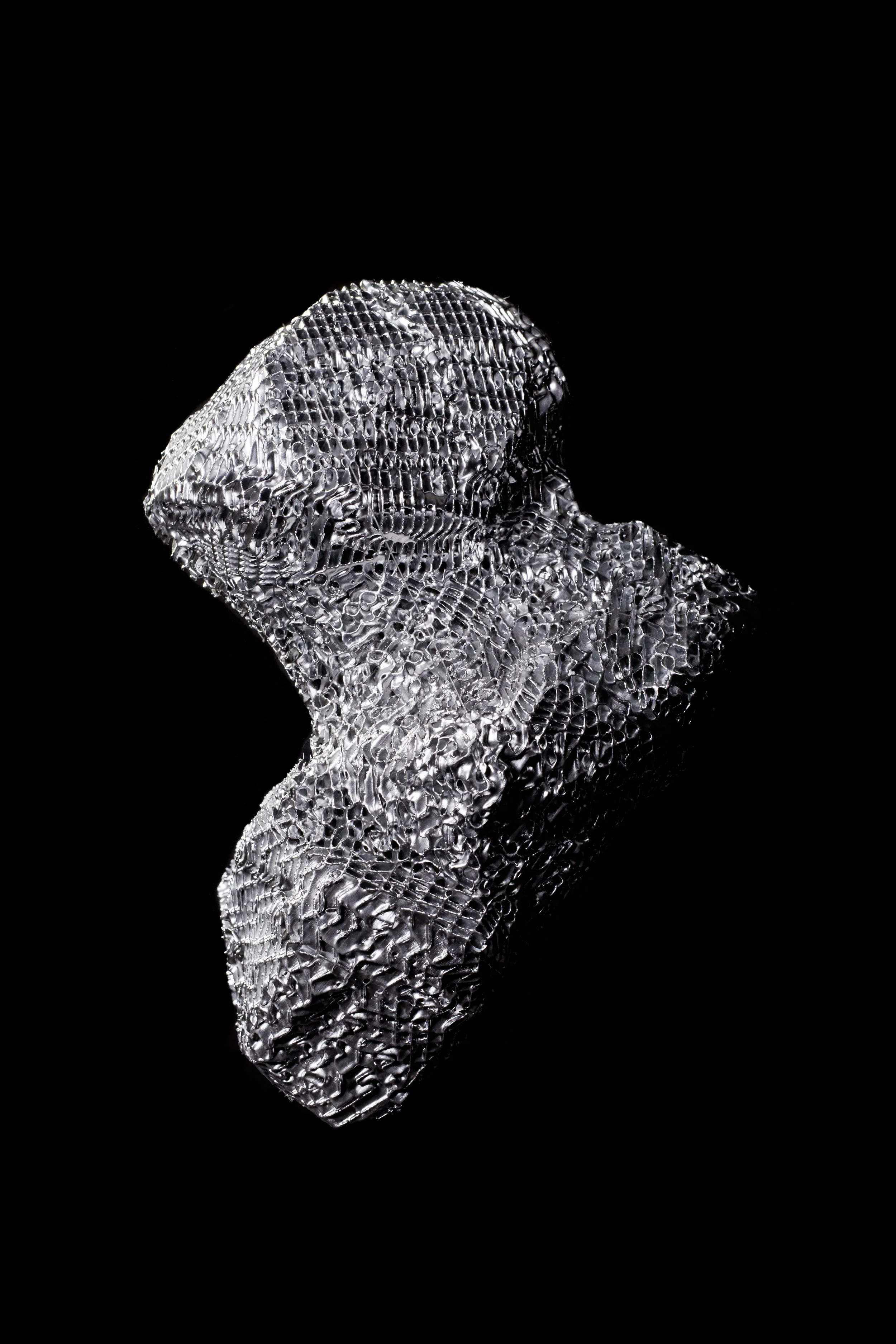 architectural model of a meteorite