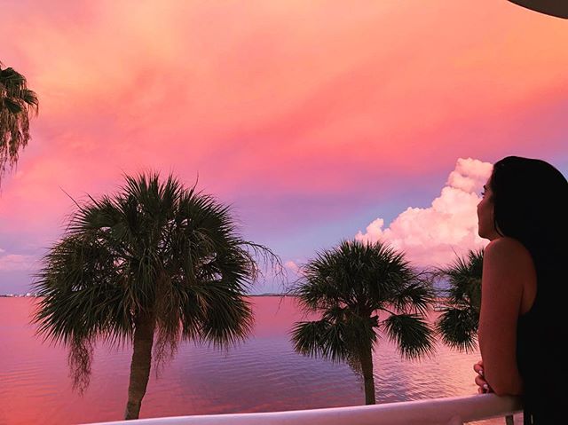 Magical moment! 
#tampa #sunset #amazingview #floridalife #summer #weatherwatching #daydreaming #eveningvibes #bayshoreblvd #florida