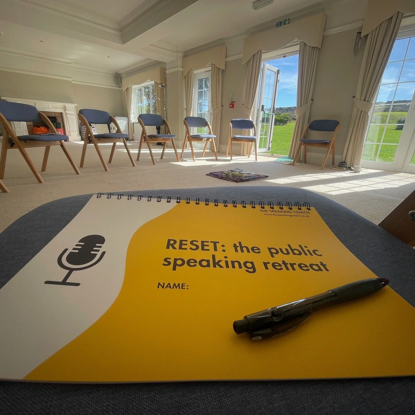 This week we kicked off our RESET | The Public Speaking Retreat.

It&rsquo;s the 4th iteration of this retreat and I&rsquo;m feeling very proud of this. 

These events have turned out to be very big undertakings, bringing together many modalities clo